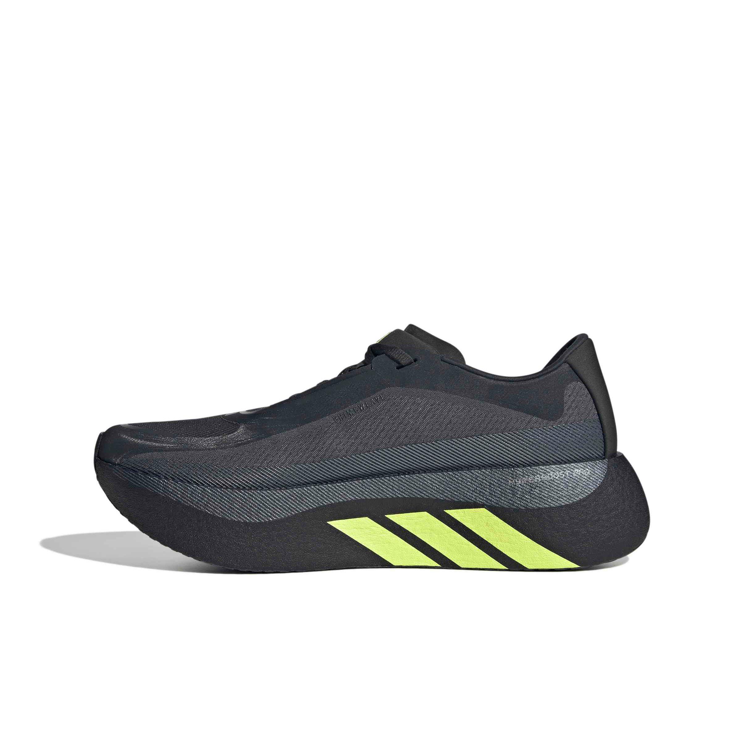 adidas Hyperboost Edge "Carbon/Hi-Res Yellow/Grey Five" Men's Running Shoe - CARBON/YELLOW/GREY
