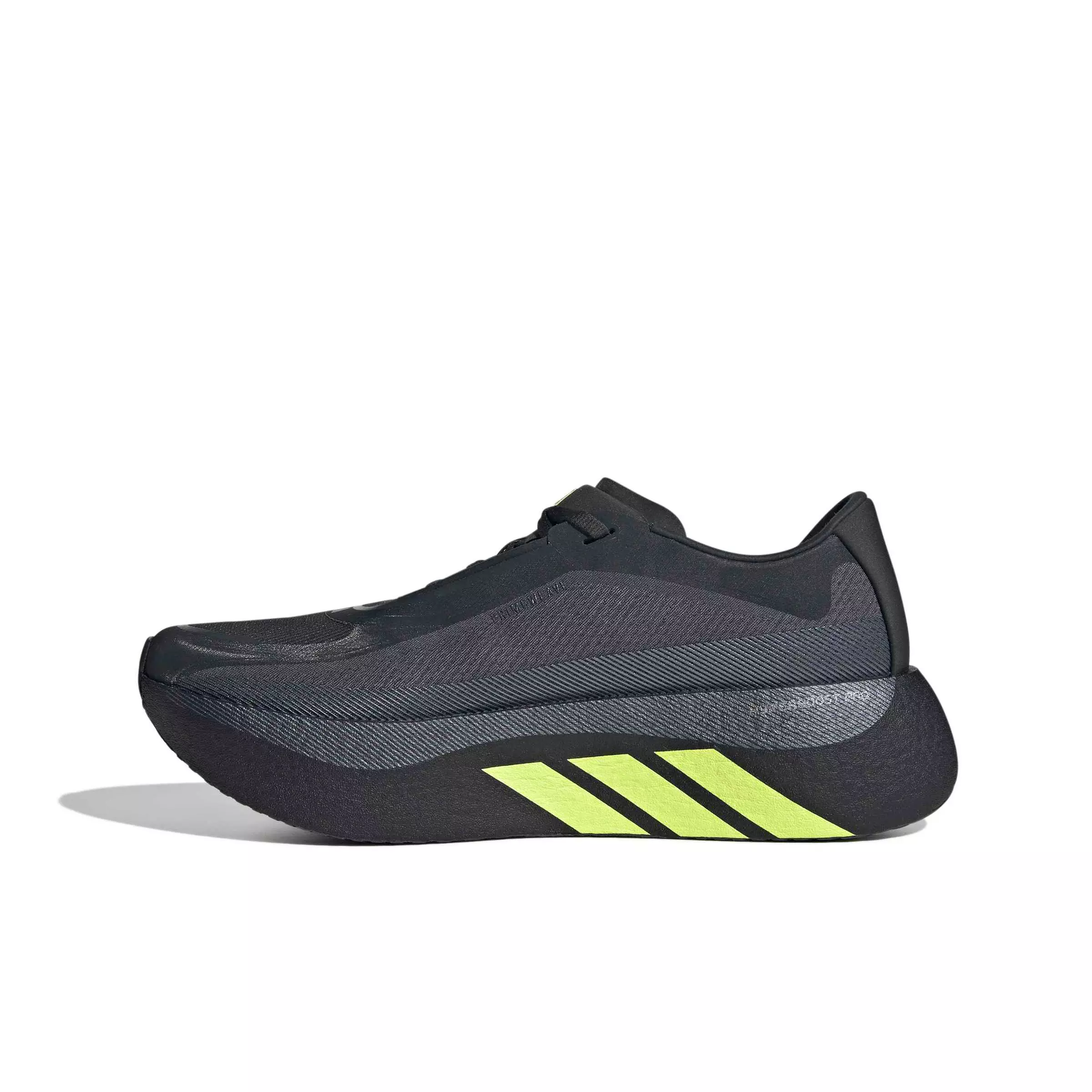 adidas Hyperboost Edge "Carbon/Hi-Res Yellow/Grey Five" Men's Running Shoe - CARBON/YELLOW/GREY