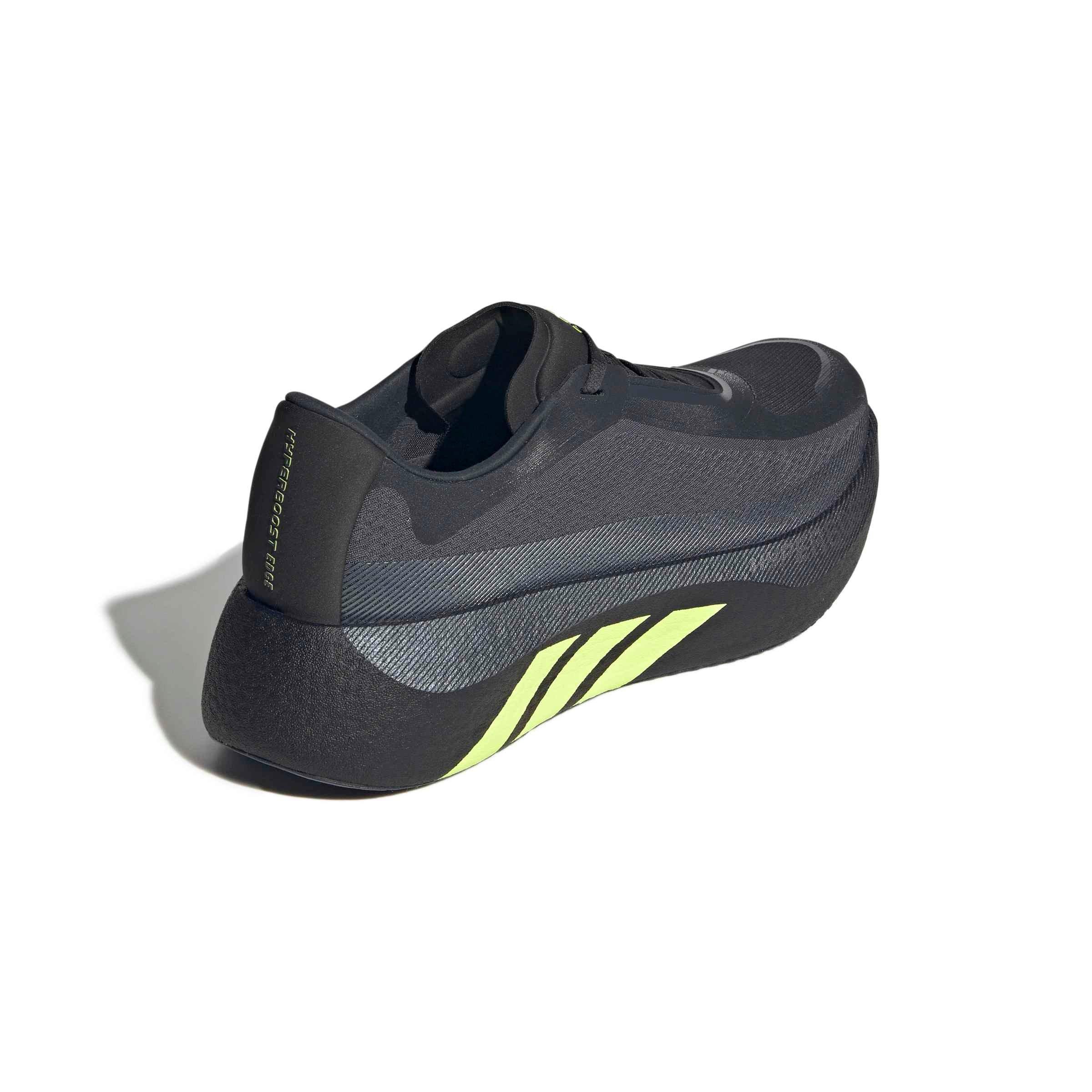 adidas Hyperboost Edge "Carbon/Hi-Res Yellow/Grey Five" Men's Running Shoe - CARBON/YELLOW/GREY