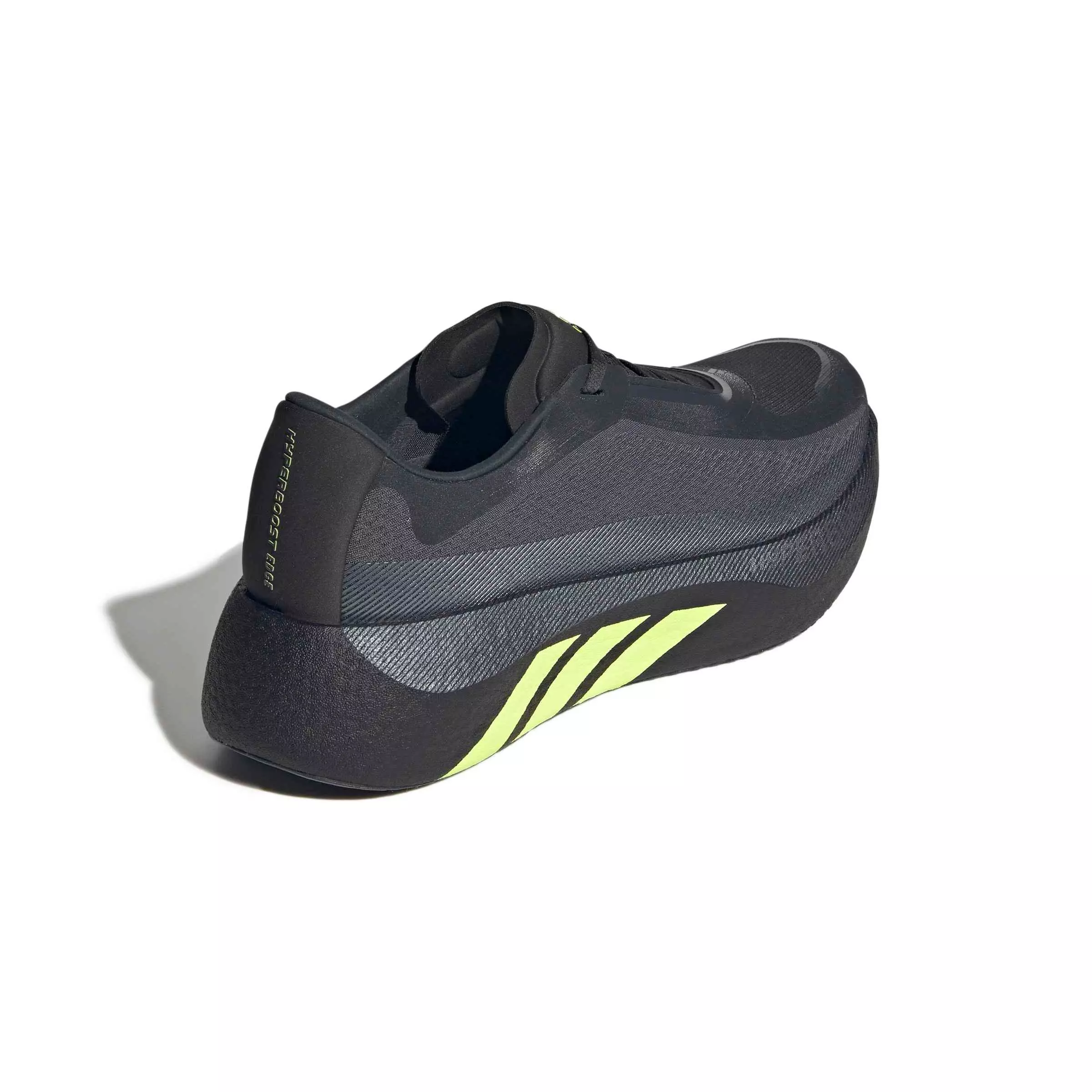 adidas Hyperboost Edge "Carbon/Hi-Res Yellow/Grey Five" Men's Running Shoe - CARBON/YELLOW/GREY