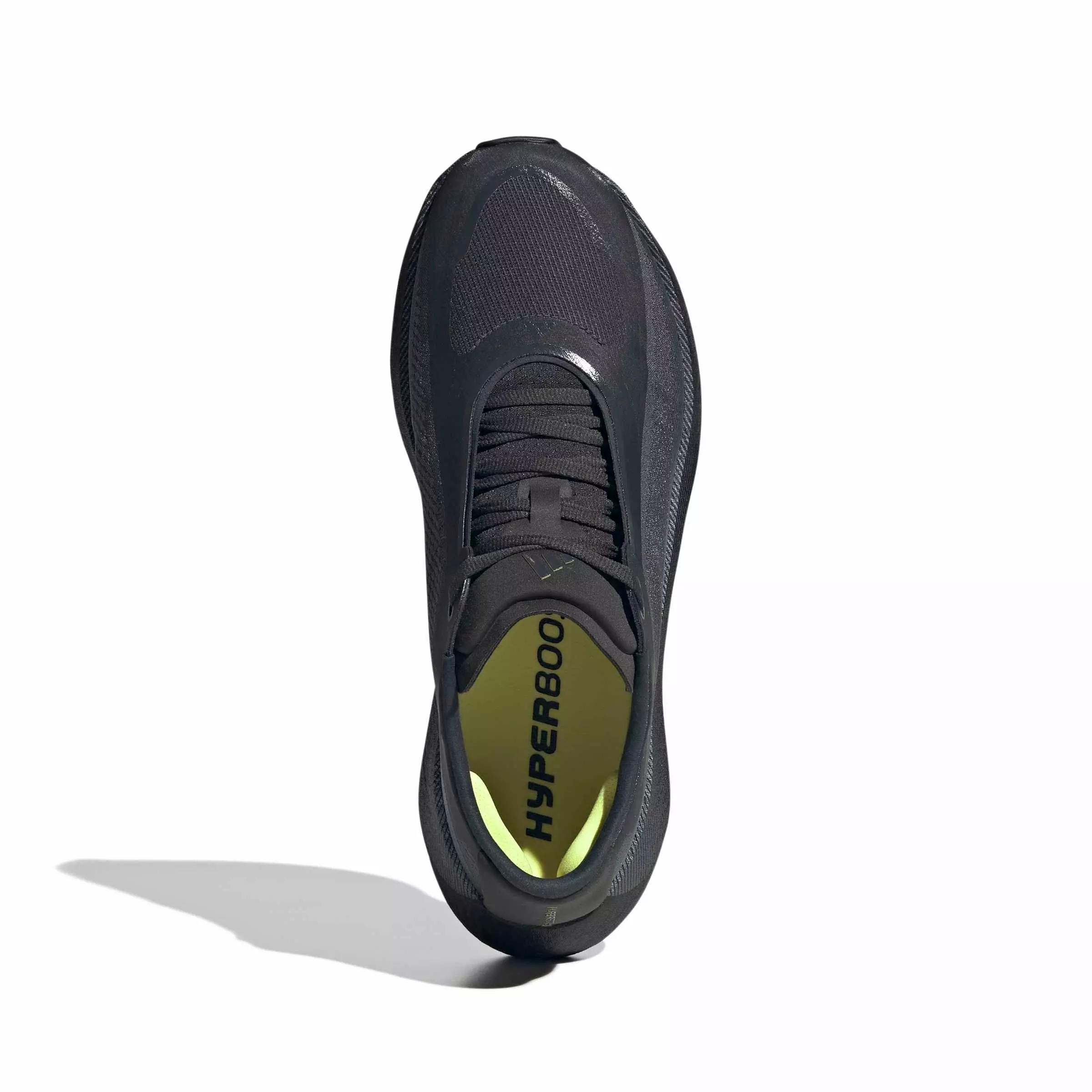 adidas Hyperboost Edge "Carbon/Hi-Res Yellow/Grey Five" Men's Running Shoe - CARBON/YELLOW/GREY