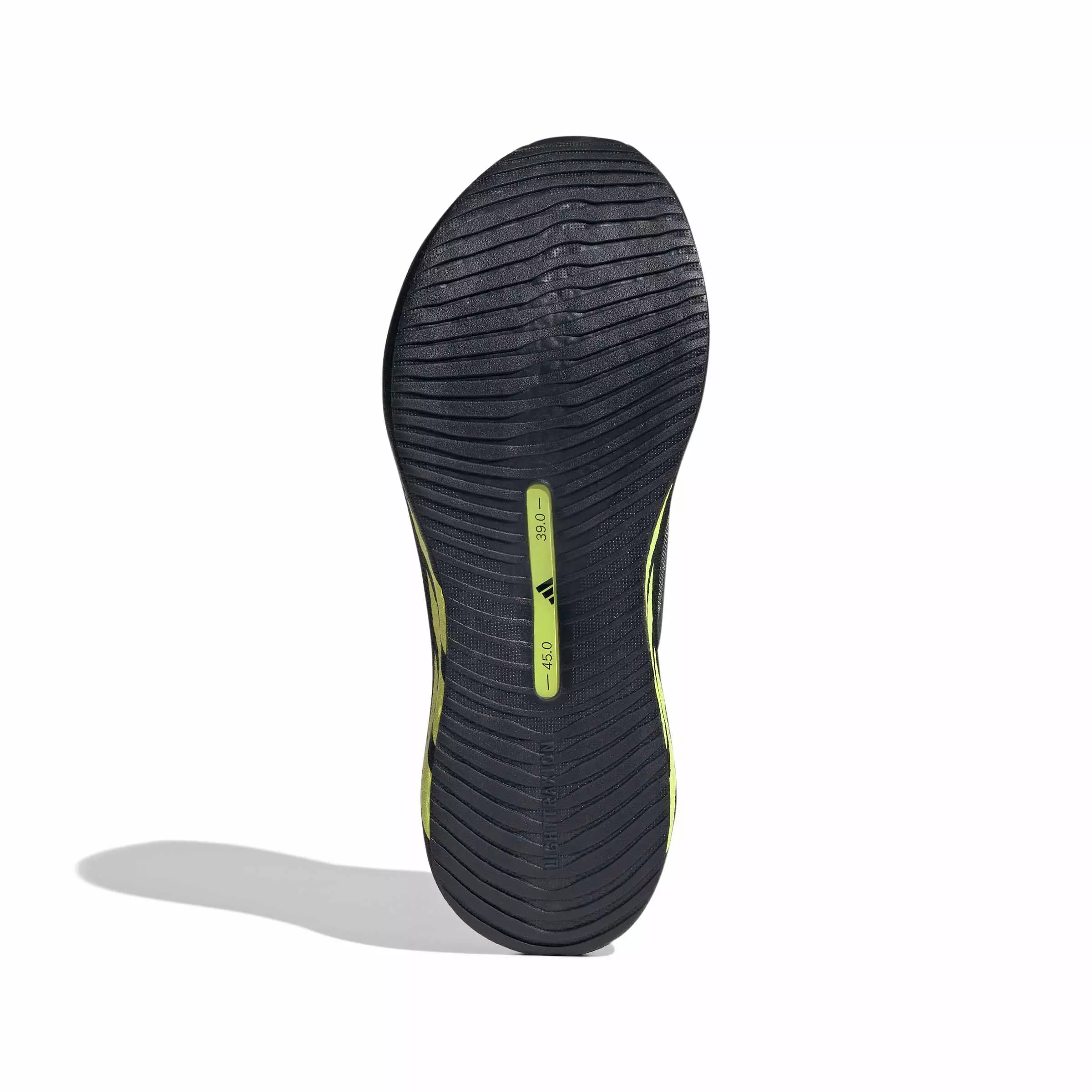 adidas Hyperboost Edge "Carbon/Hi-Res Yellow/Grey Five" Men's Running Shoe - CARBON/YELLOW/GREY