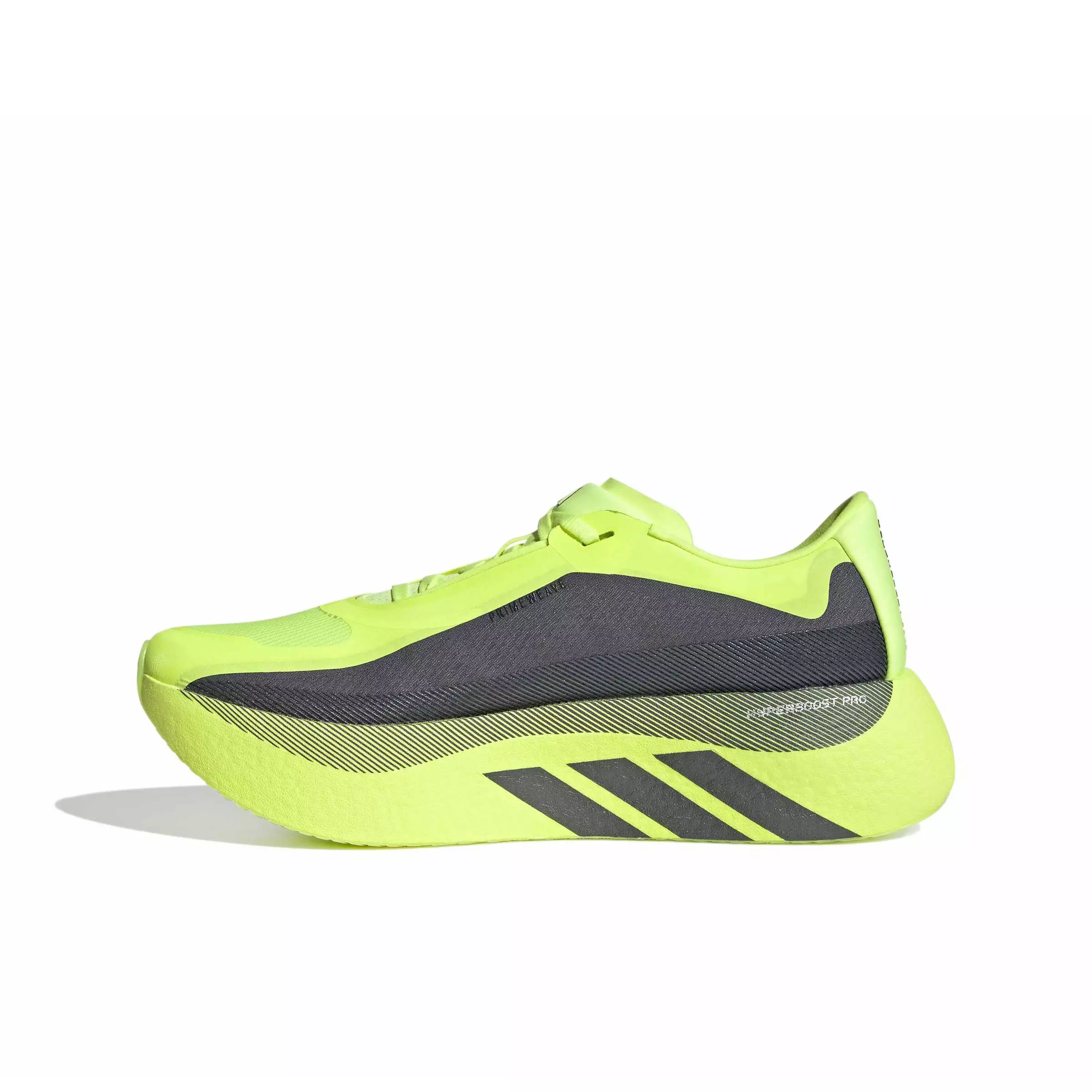 adidas Hyperboost Edge "Hi-Res Yellow/Iron Metallic/Grey Five" Men's Running Shoe - YELLOW/IRON/GREY