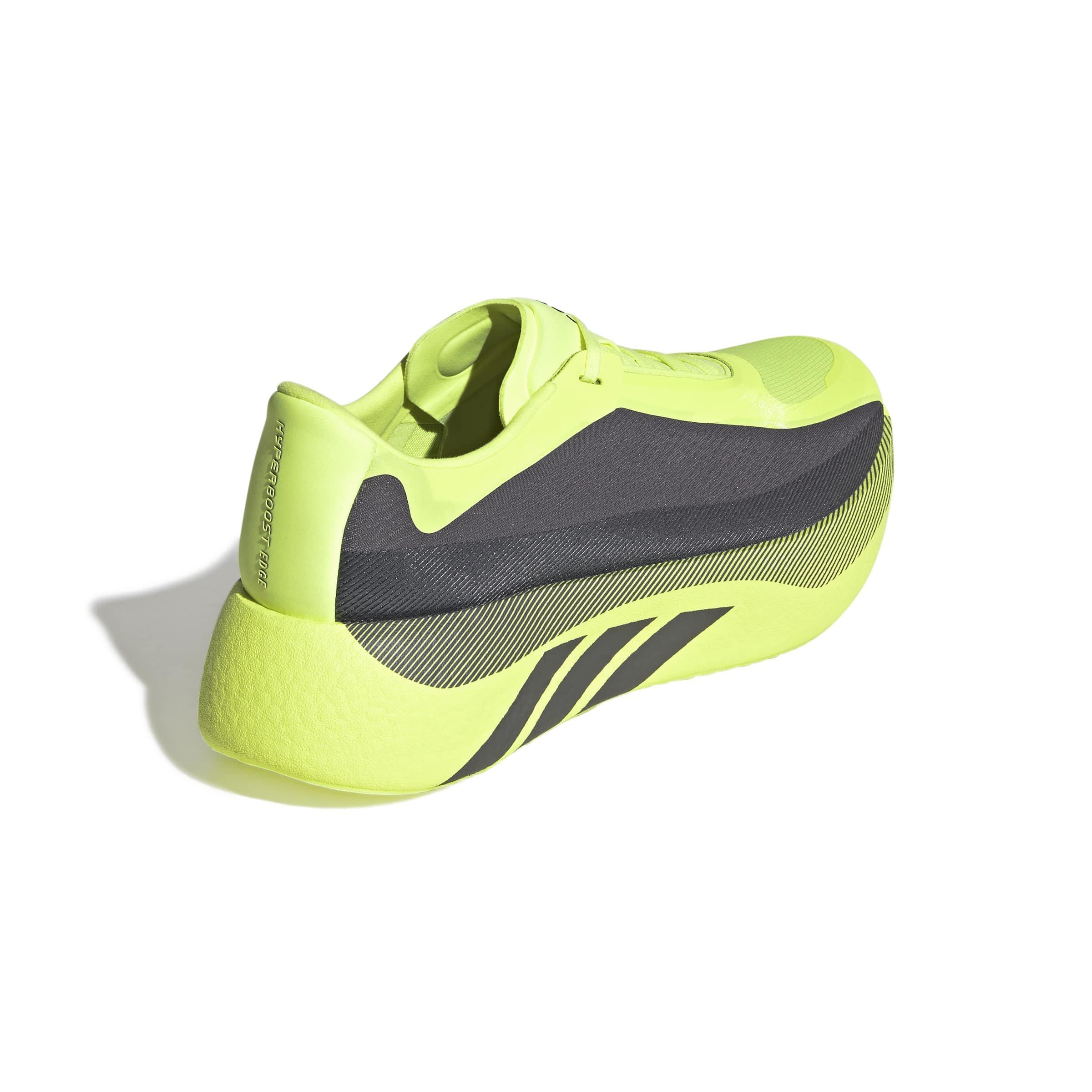 adidas Hyperboost Edge "Hi-Res Yellow/Iron Metallic/Grey Five" Men's Running Shoe - YELLOW/IRON/GREY
