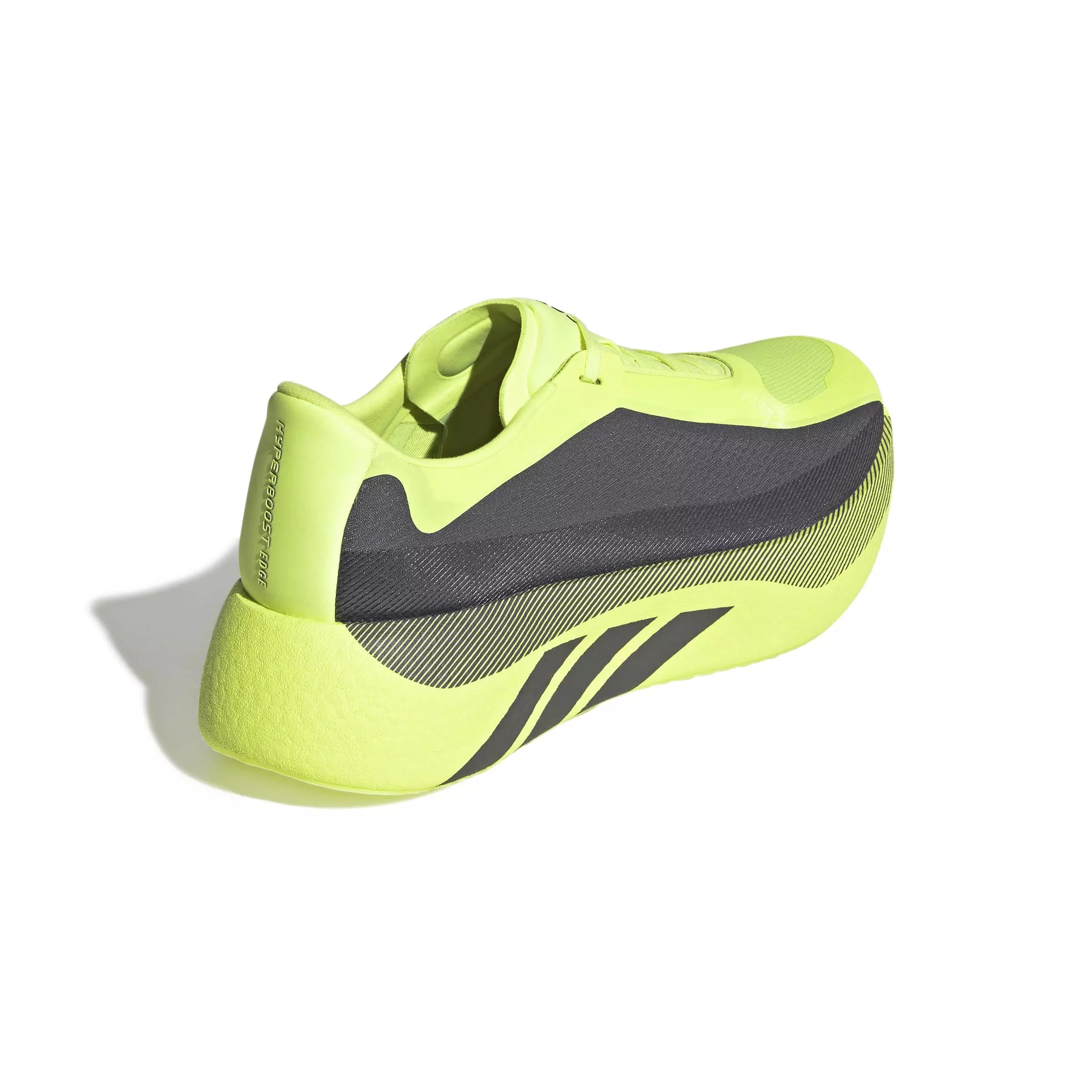 adidas Hyperboost Edge "Hi-Res Yellow/Iron Metallic/Grey Five" Men's Running Shoe - YELLOW/IRON/GREY