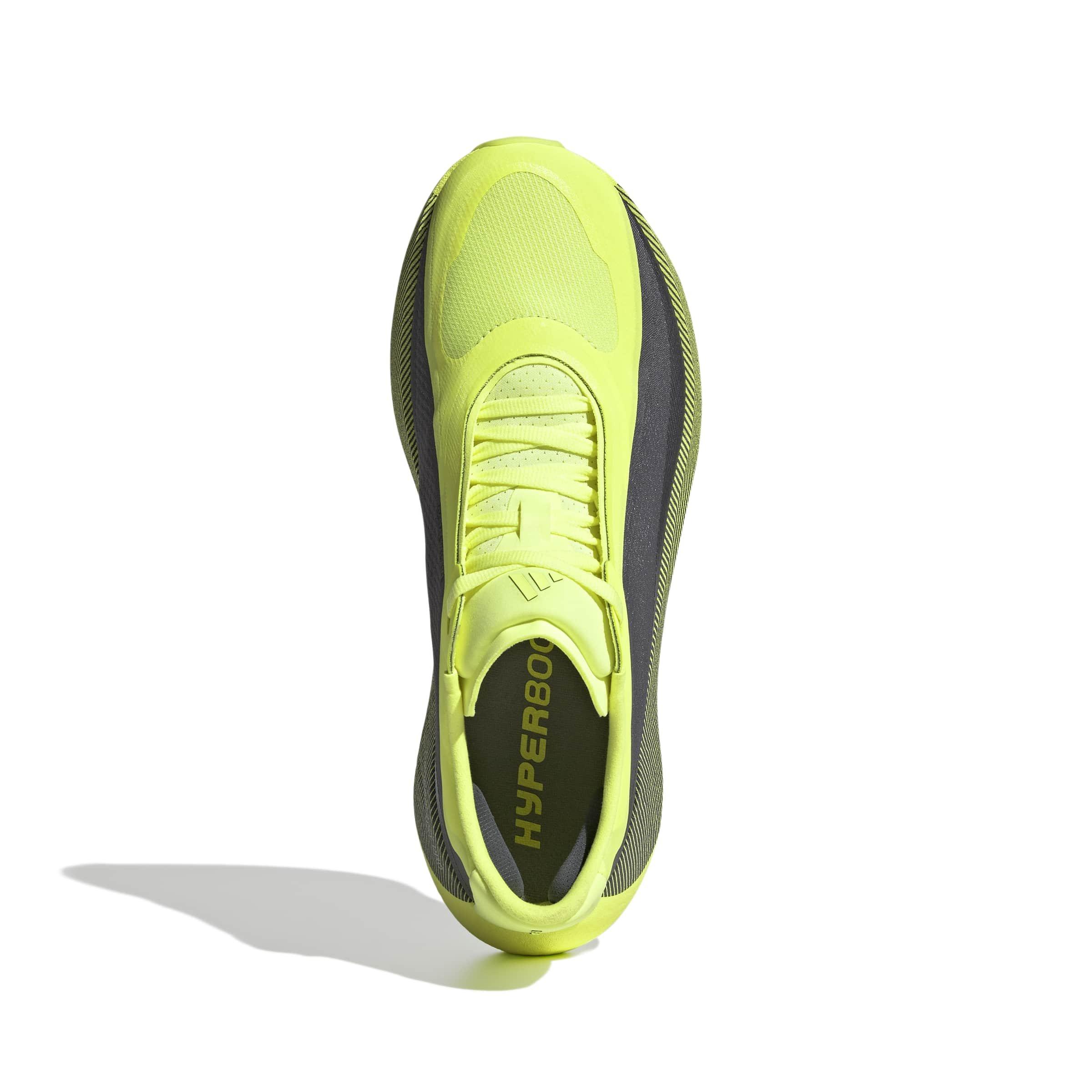 adidas Hyperboost Edge "Hi-Res Yellow/Iron Metallic/Grey Five" Men's Running Shoe - YELLOW/IRON/GREY