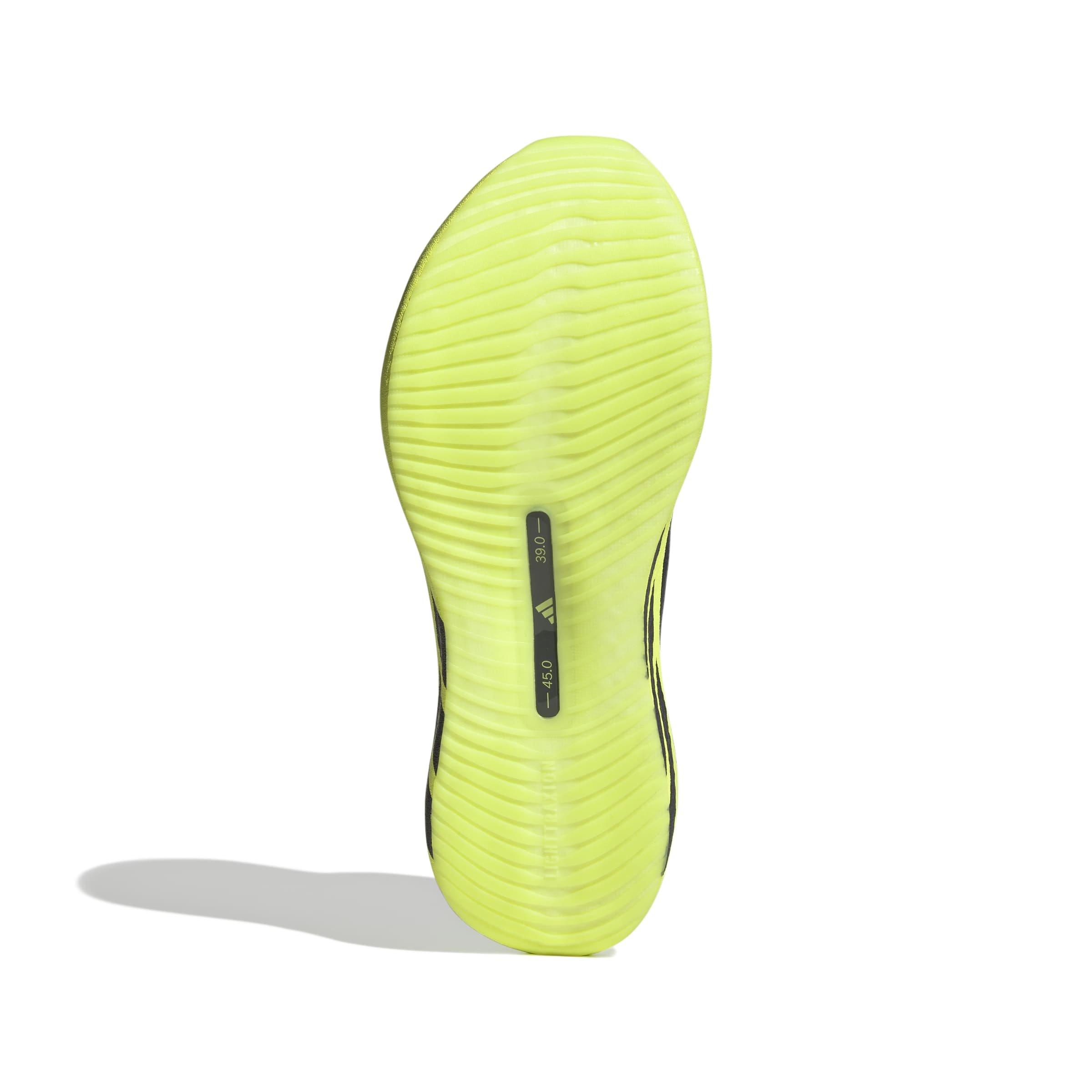 adidas Hyperboost Edge "Hi-Res Yellow/Iron Metallic/Grey Five" Men's Running Shoe - YELLOW/IRON/GREY