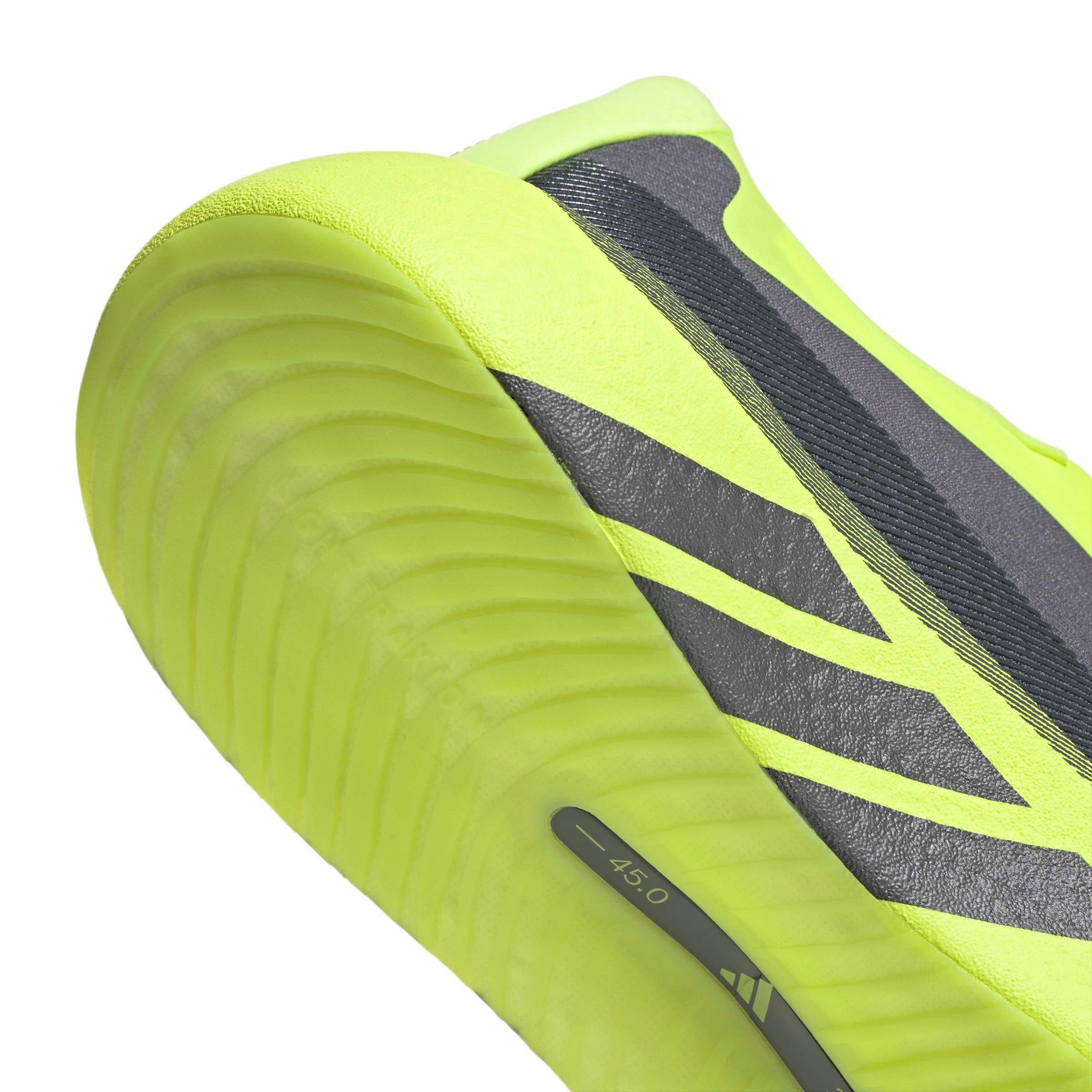 adidas Hyperboost Edge "Hi-Res Yellow/Iron Metallic/Grey Five" Men's Running Shoe - YELLOW/IRON/GREY