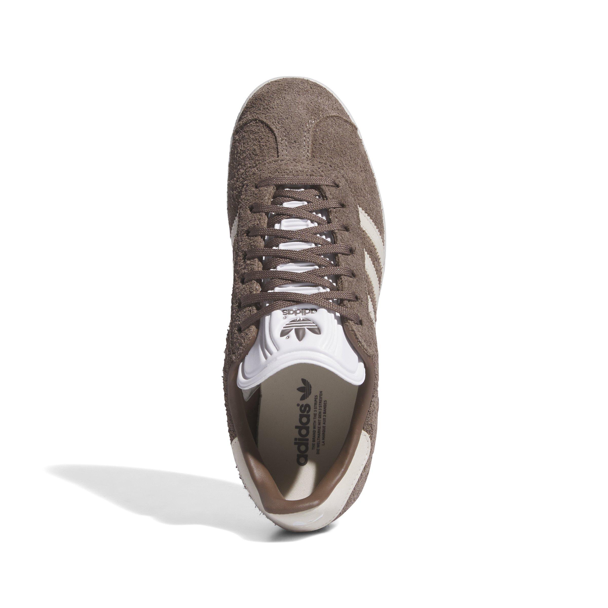 adidas Originals Gazelle "Earth Strata/Wonder White/Off White" Women's Shoe - EARTH/WHITE/OFF WHITE Thumbnail View 5