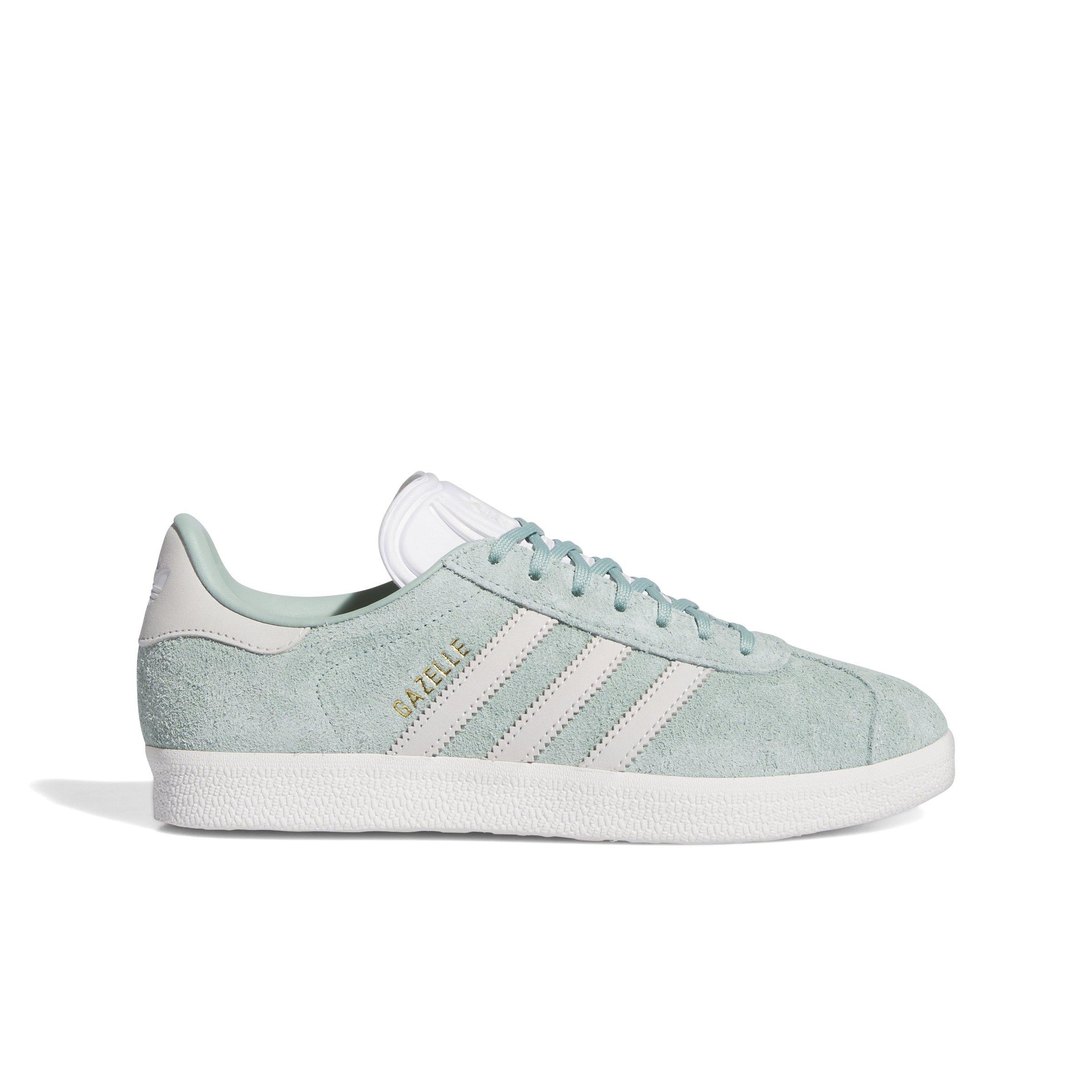 adidas Originals Gazelle "Hazy Green/Off White/Ftwr White" Women's Shoe - GREEN/OFF WHITE/WHITE Thumbnail View 1