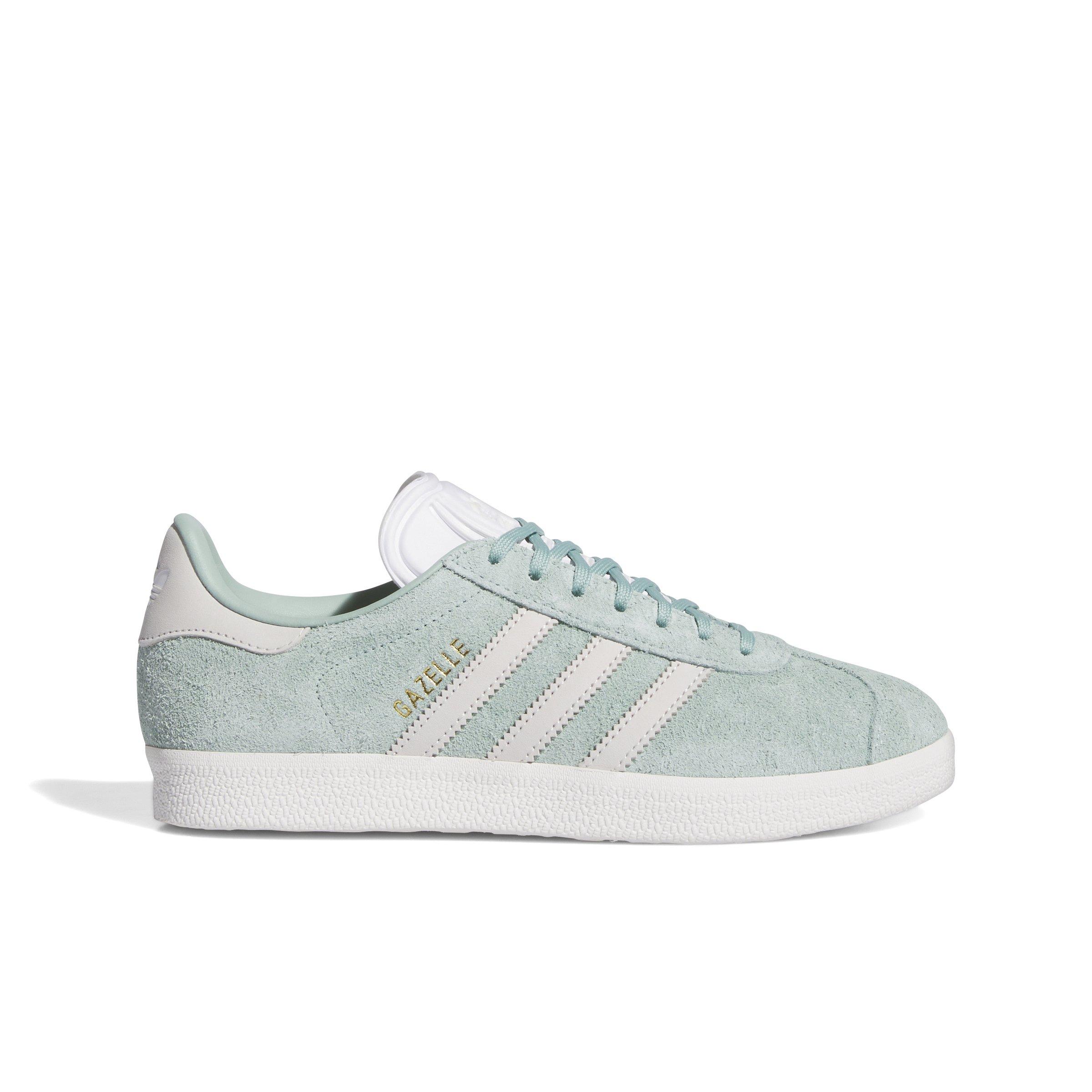 adidas Originals Gazelle "Hazy Green/Off White/Ftwr White" Women's Shoe - GREEN/OFF WHITE/WHITE