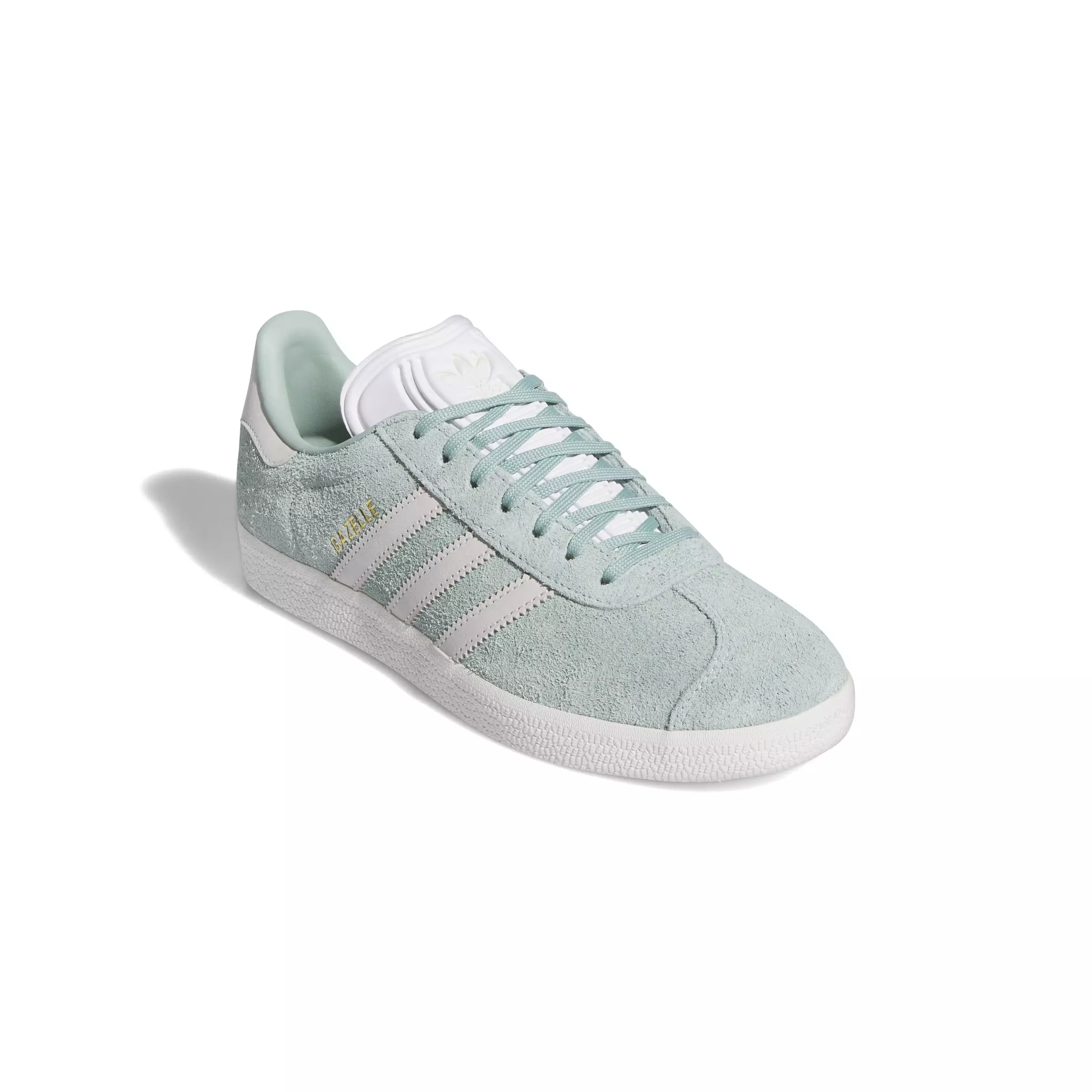 adidas Originals Gazelle "Hazy Green/Off White/Ftwr White" Women's Shoe - GREEN/OFF WHITE/WHITE