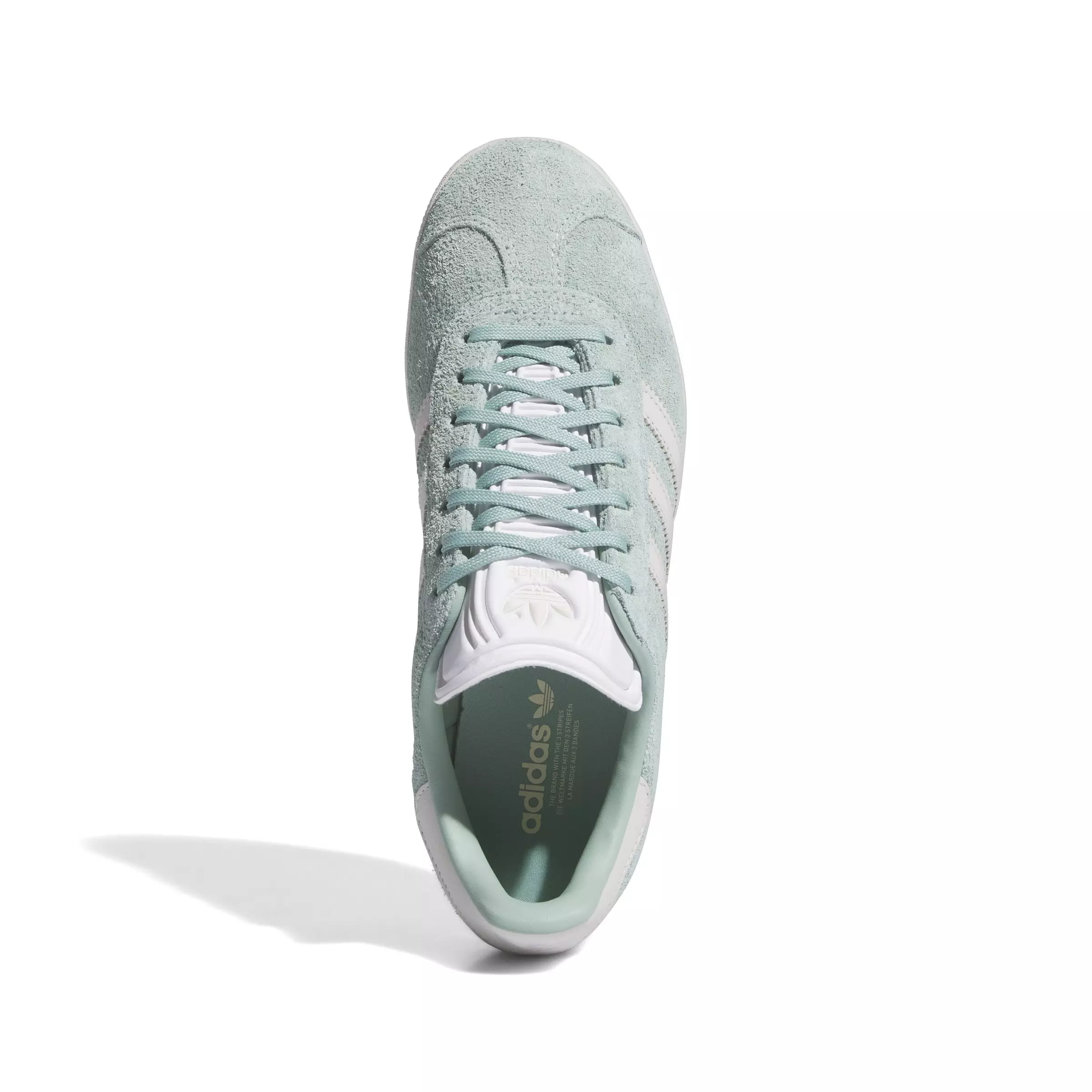 adidas Originals Gazelle "Hazy Green/Off White/Ftwr White" Women's Shoe - GREEN/OFF WHITE/WHITE