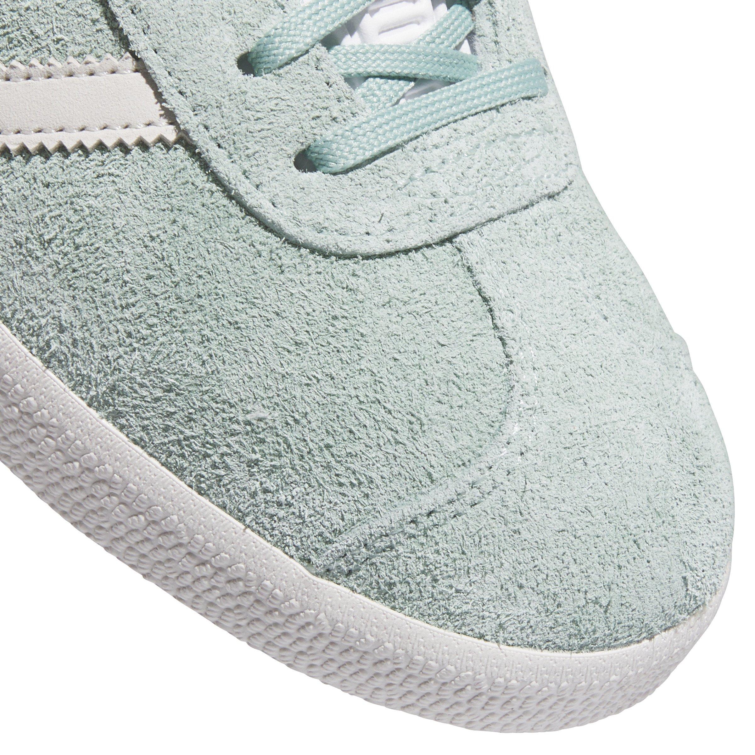 adidas Originals Gazelle "Hazy Green/Off White/Ftwr White" Women's Shoe - GREEN/OFF WHITE/WHITE Thumbnail View 7