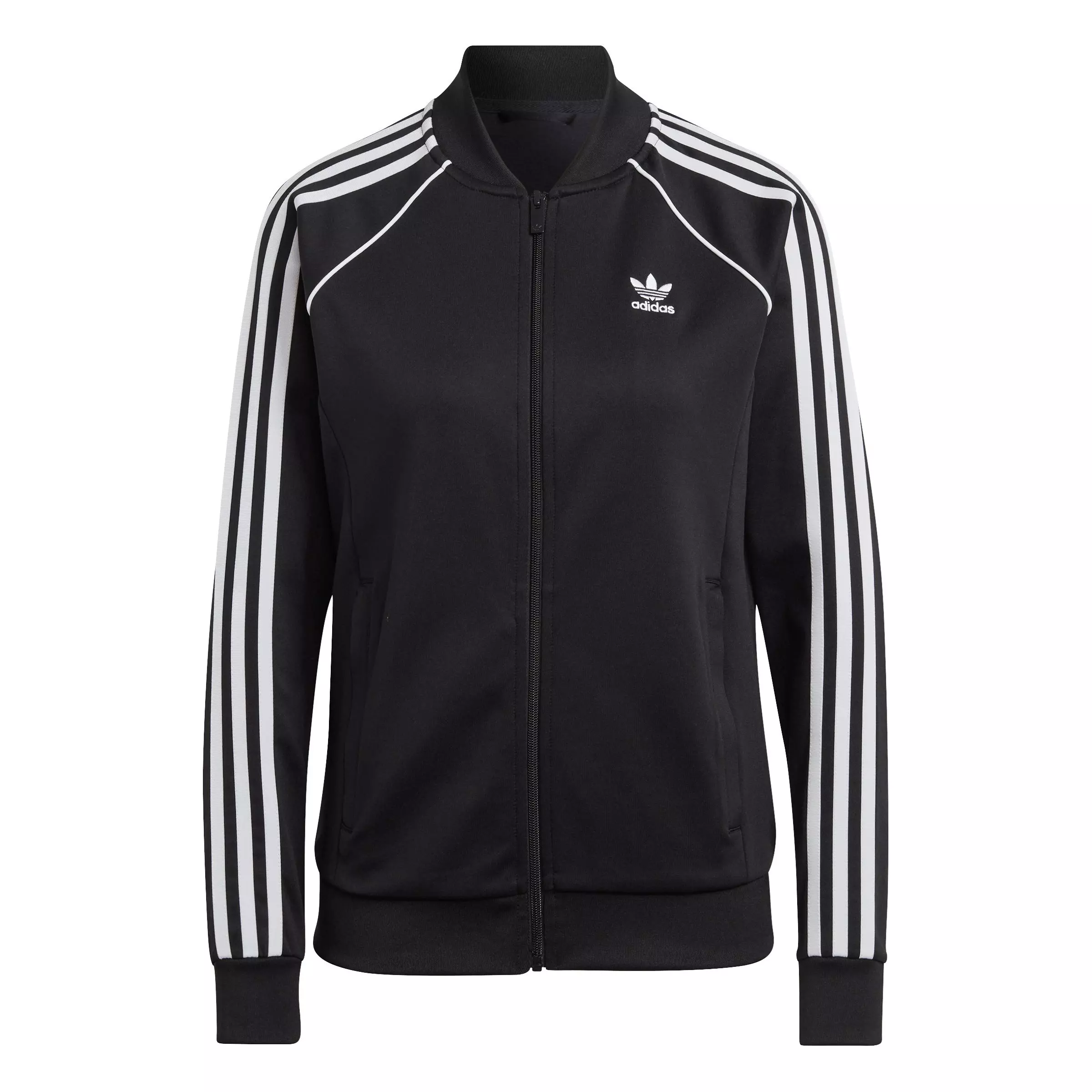 adidas Women's Adicolor Classics SST Track Jacket - Black - BLACK