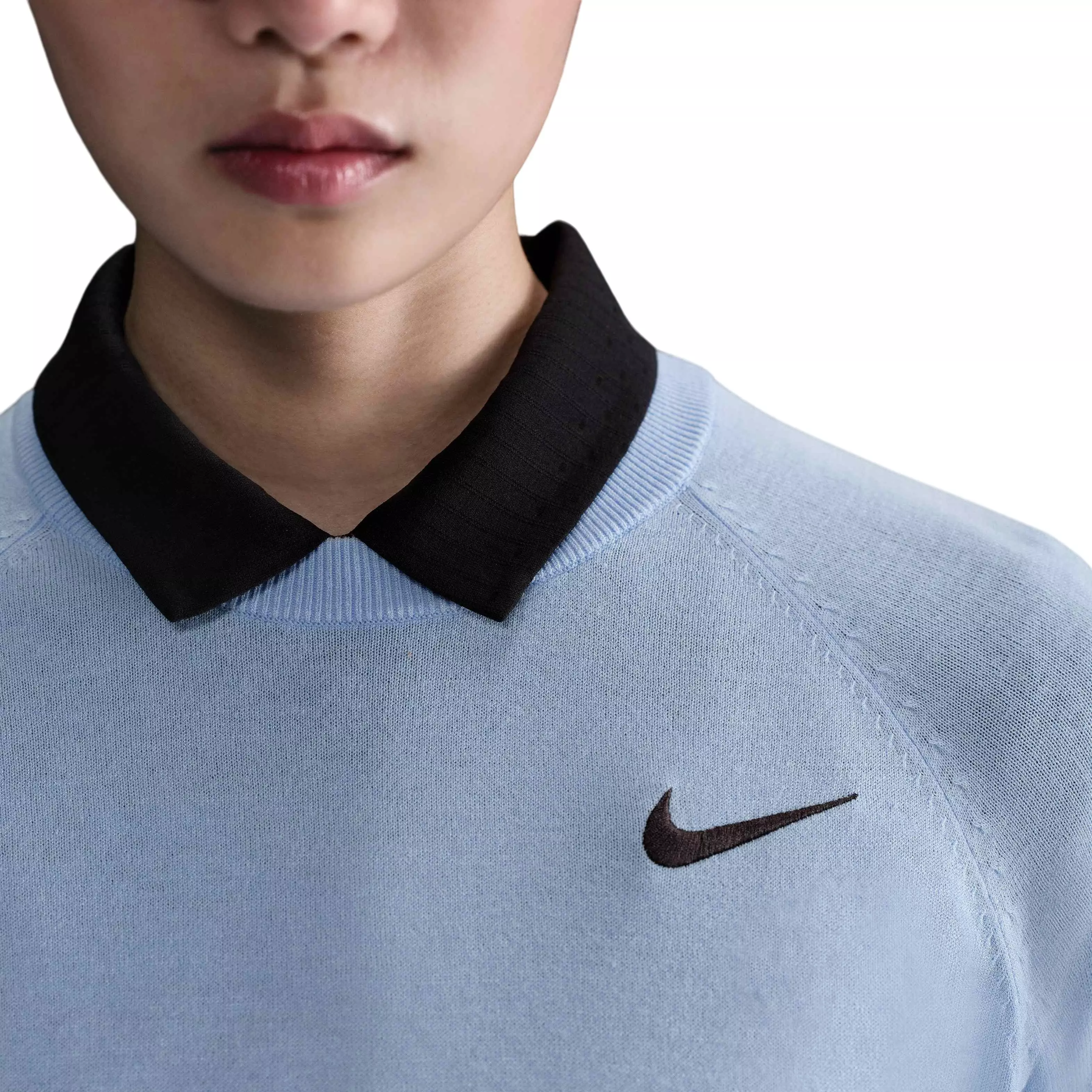 Nike Women's Tour Golf Sweater - Blue - BLUE