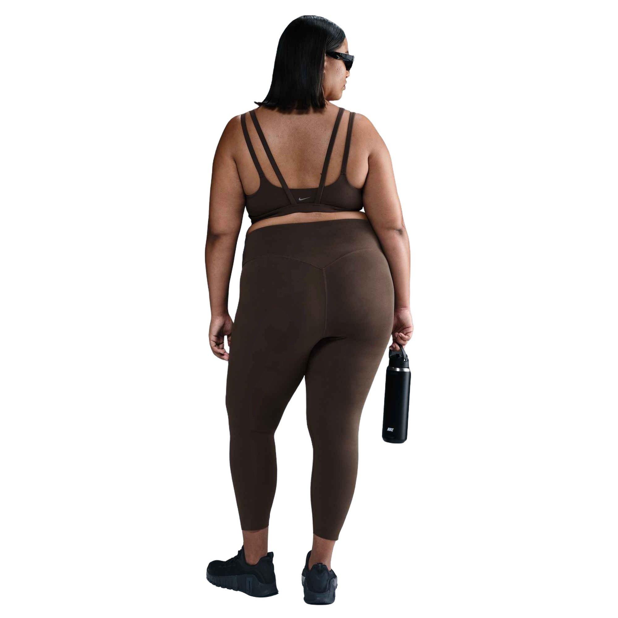 Nike Women's Zenvy High-Waisted Gentle-Support 7/8 Leggings - Brown - BROWN Thumbnail View 2