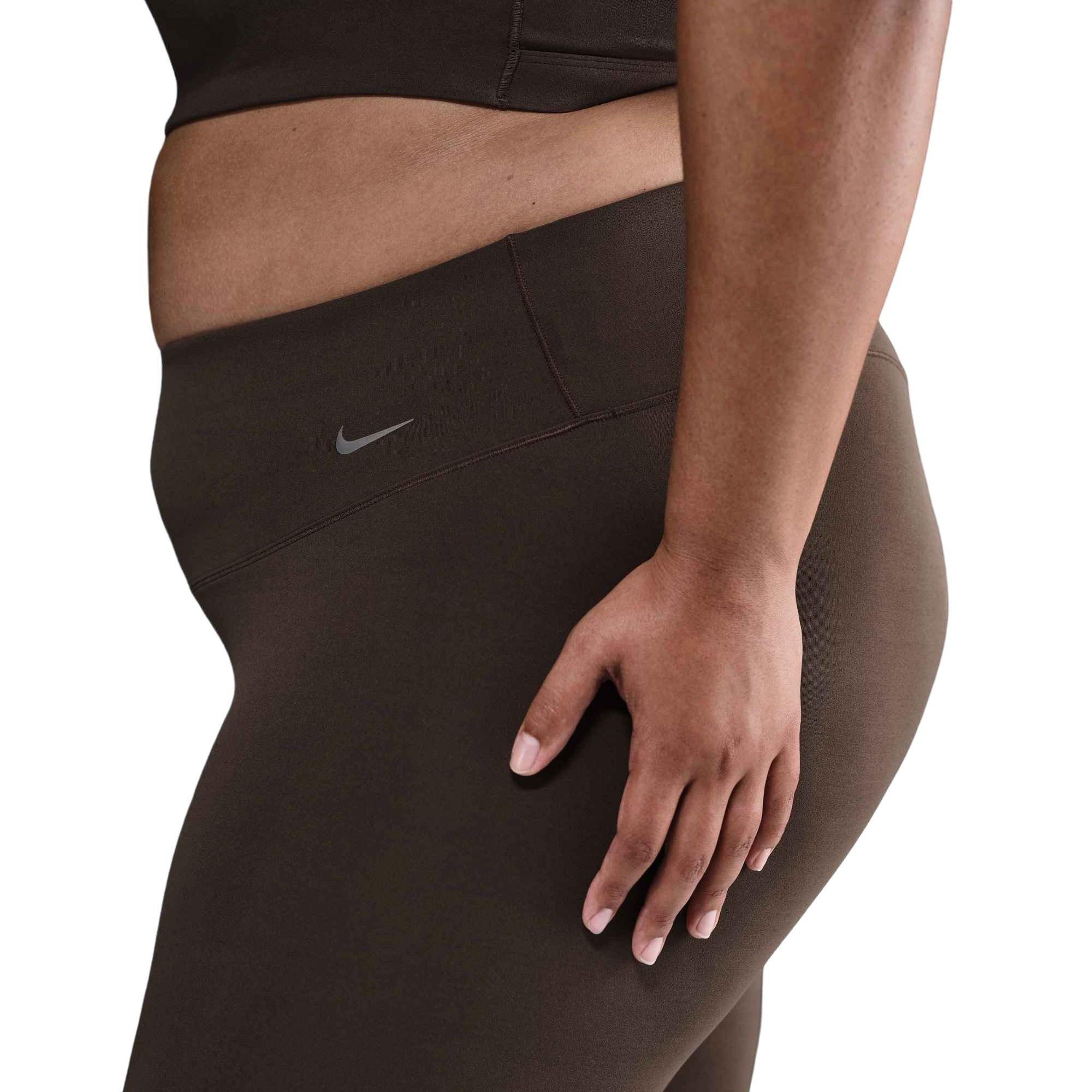 Nike Women's Zenvy High-Waisted Gentle-Support 7/8 Leggings - Brown - BROWN Thumbnail View 3