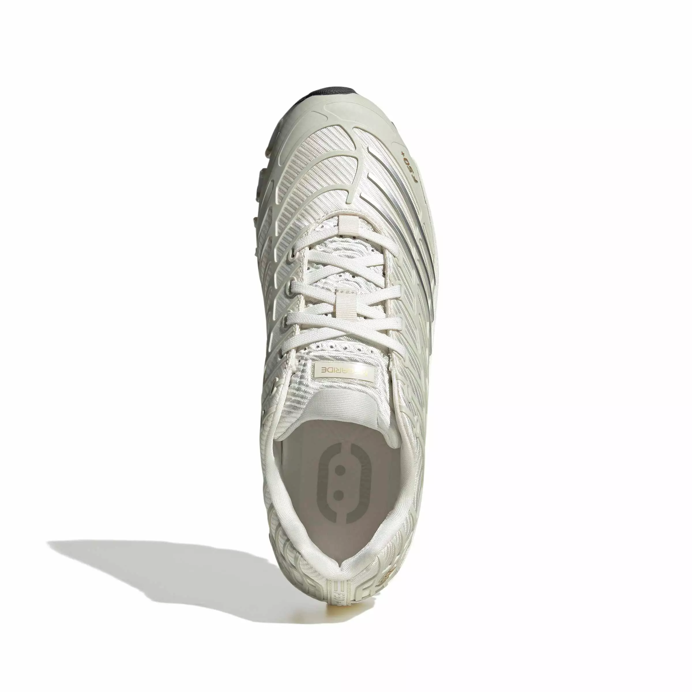adidas Originals Megaride F50 "Cloud White/Ice Gold Metallic/Gold Metallic" Men's Shoe - WHITE/GOLD/GOLD