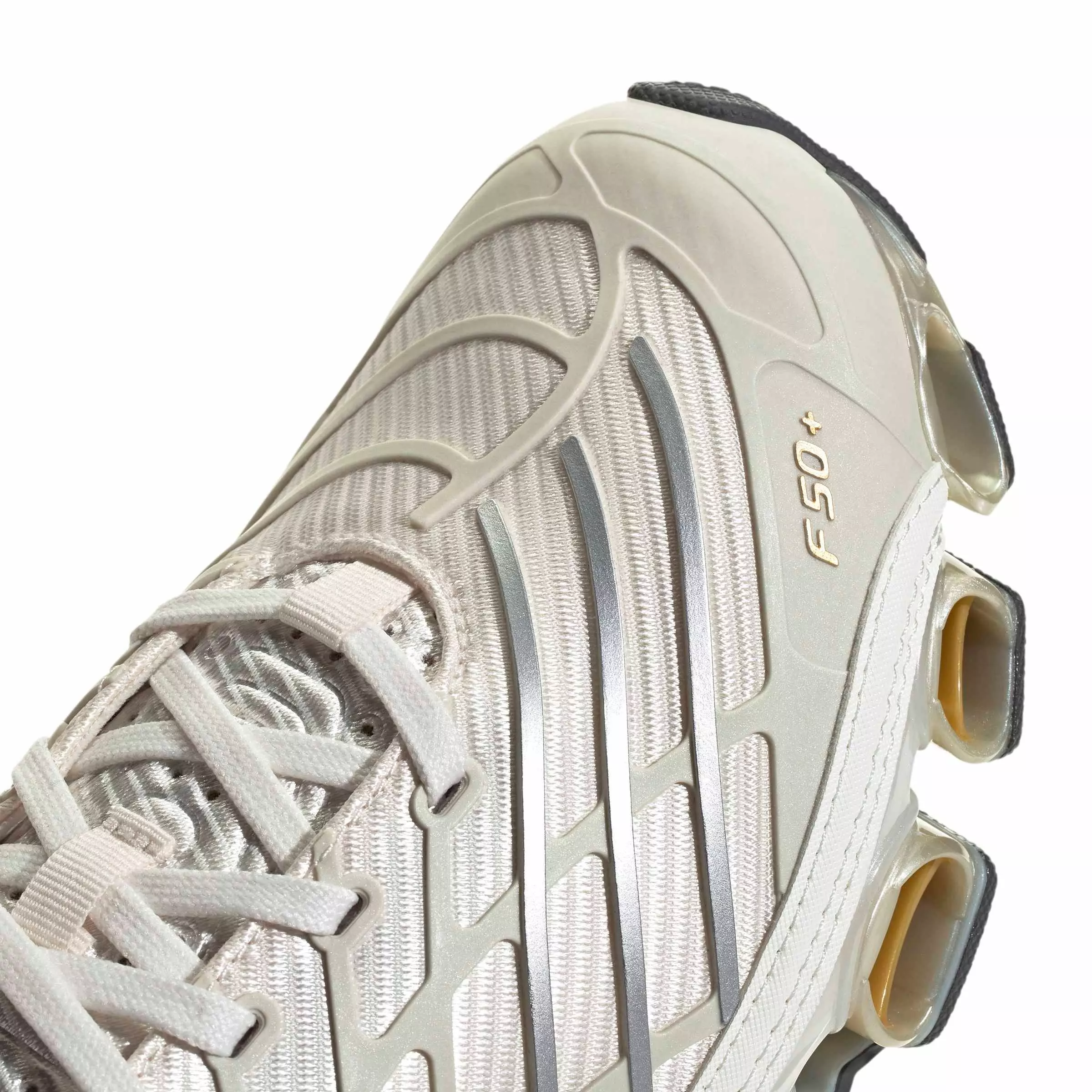 adidas Originals Megaride F50 "Cloud White/Ice Gold Metallic/Gold Metallic" Men's Shoe - WHITE/GOLD/GOLD