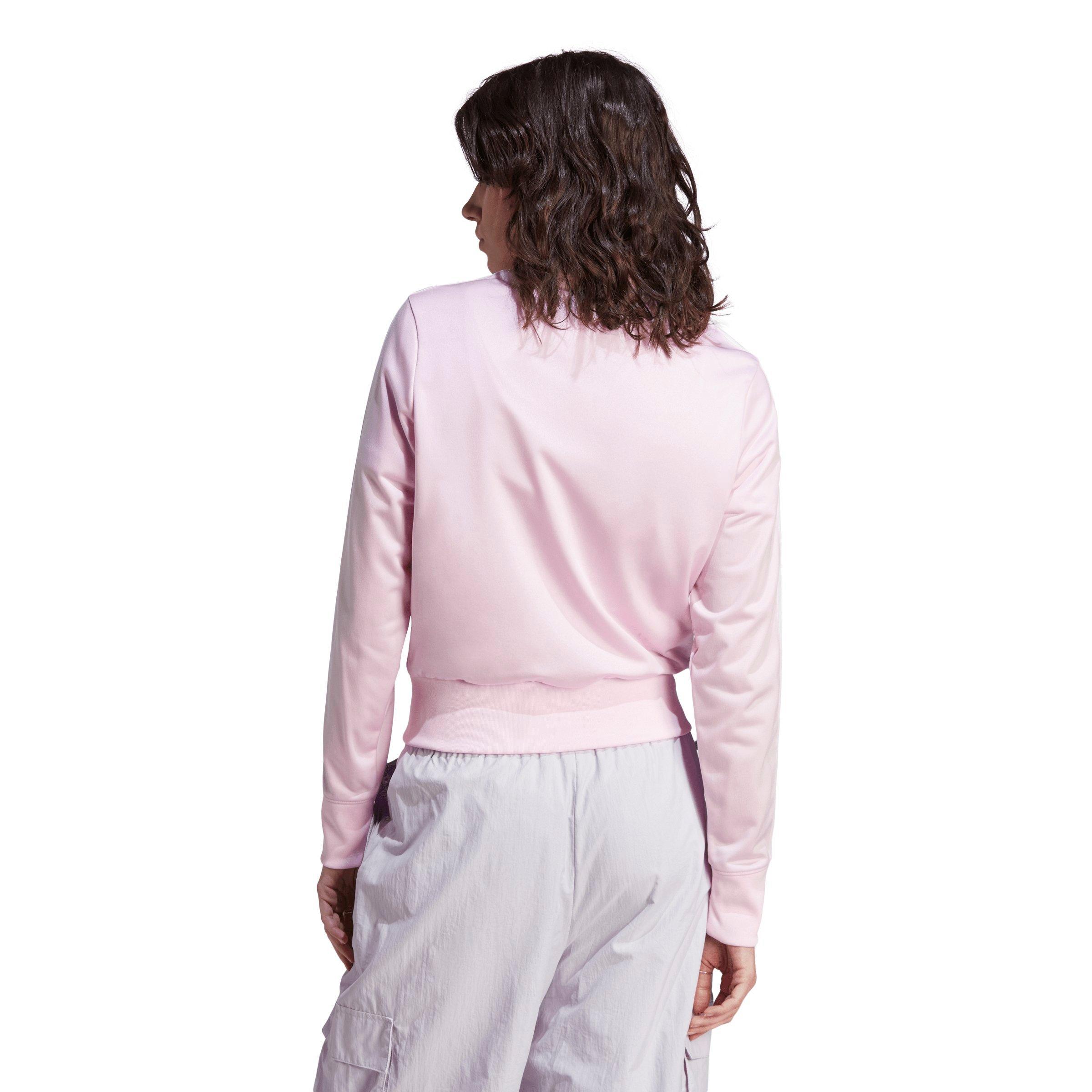 adidas Women's Adicolor Classics Firebird Track Top - Pink - Hibbett