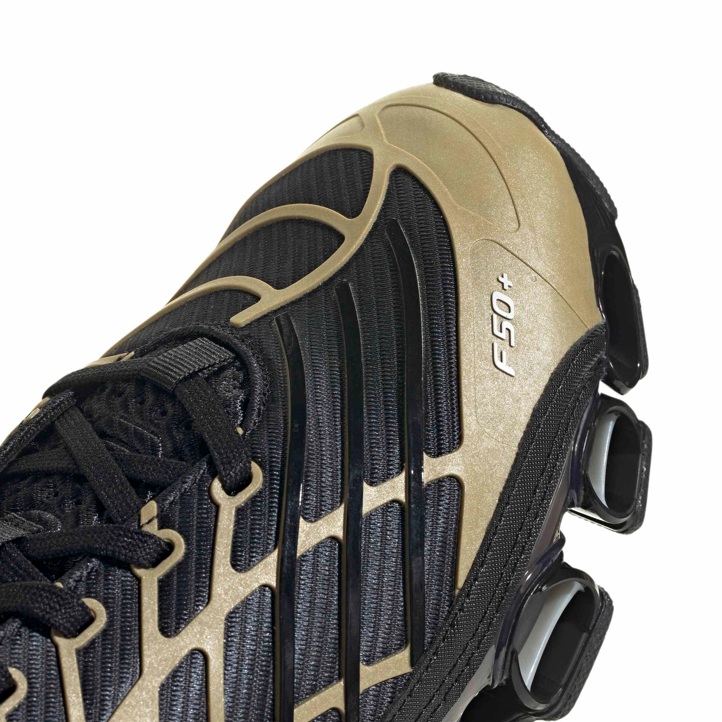 adidas Originals Megaride F50 "Core Black/Core Black/Thermal Chrome" Men's Shoe - BLACK/BLACK/CHROME