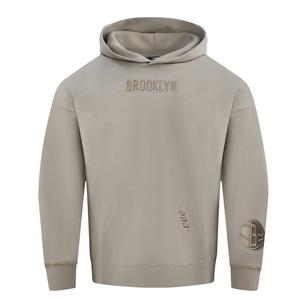 Pro Standard Men's NBA Brooklyn Nets Wingspan Drop Shoulder Fleece Hoodie