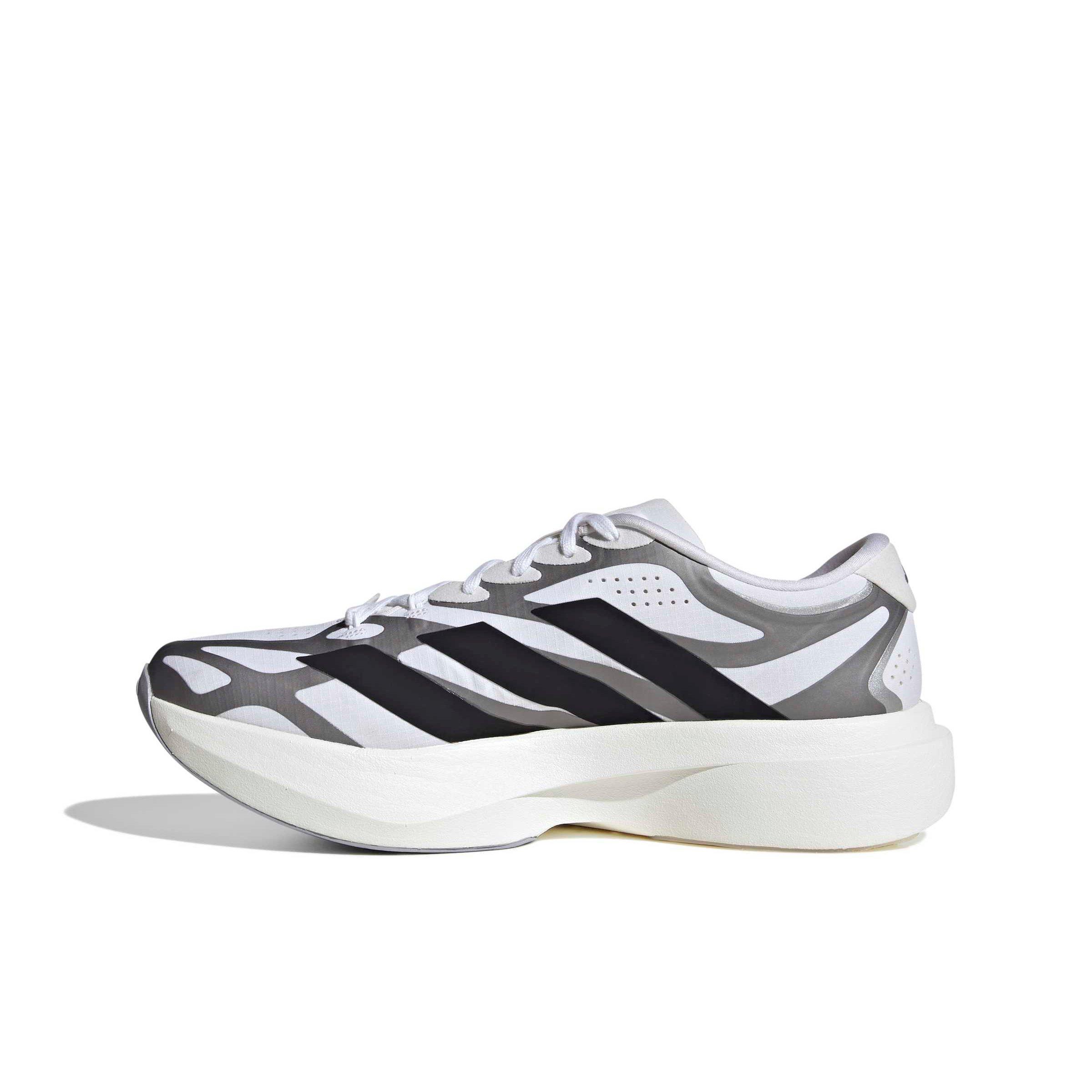 adidas Adizero EVO SL EXO "Ftwr White/Core Black/Iron Metallic" Men's Running Shoe - WHITE/BLACK/IRON