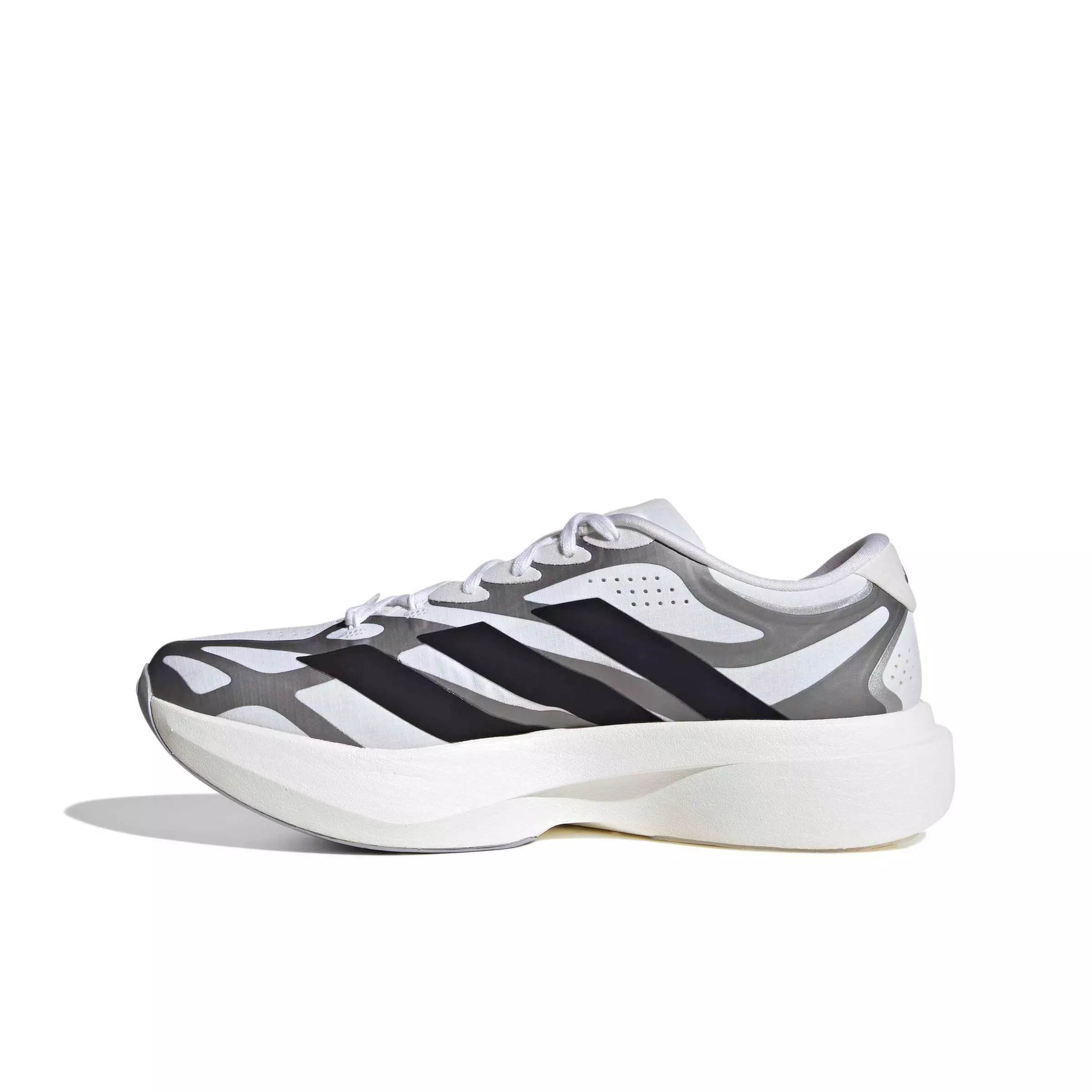 adidas Adizero EVO SL EXO "Ftwr White/Core Black/Iron Metallic" Men's Running Shoe - WHITE/BLACK/IRON