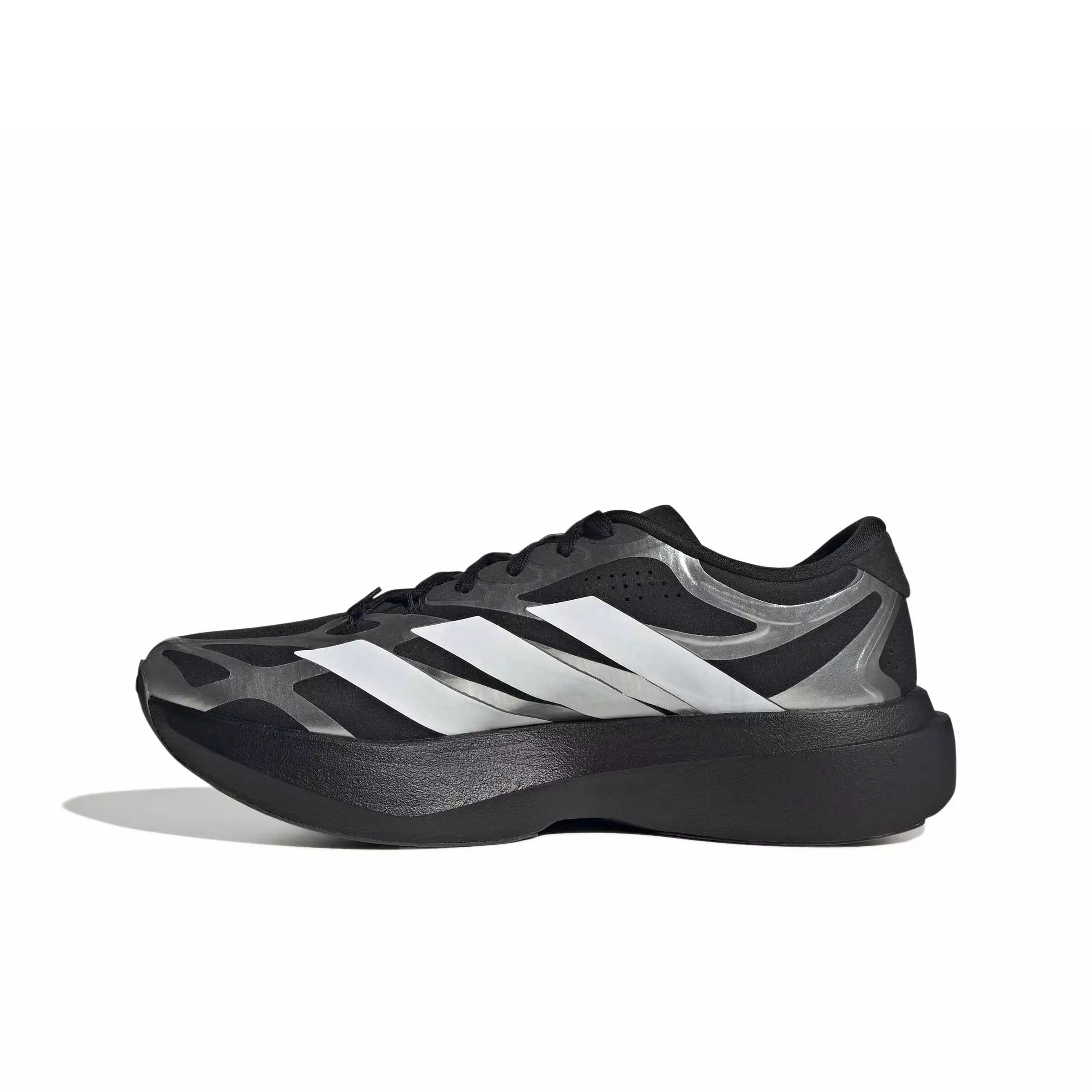 adidas Adizero EVO SL EXO "Core Black/Ftwr White/Iron Metallic" Men's Running Shoe - BLACK/WHITE/IRON
