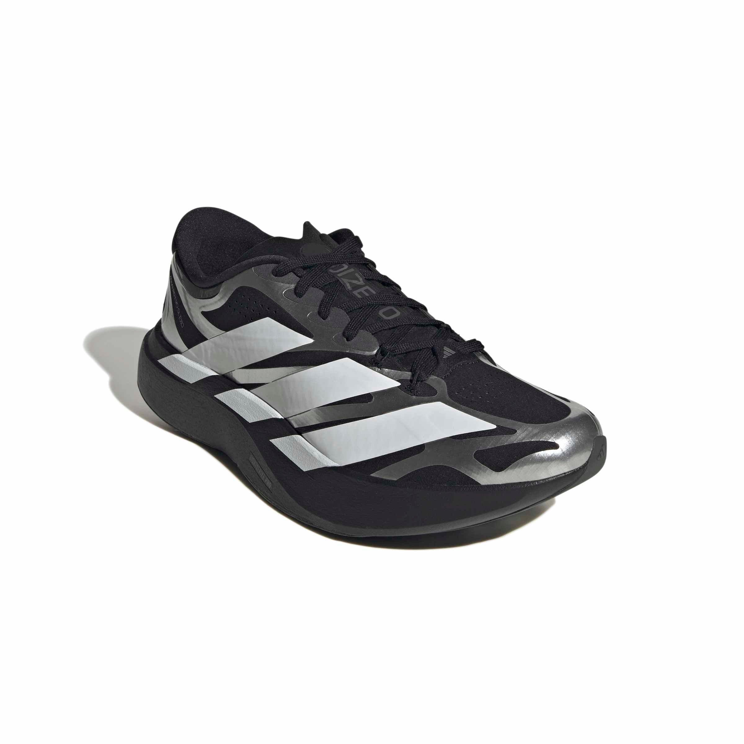 adidas Adizero EVO SL EXO "Core Black/Ftwr White/Iron Metallic" Men's Running Shoe - BLACK/WHITE/IRON