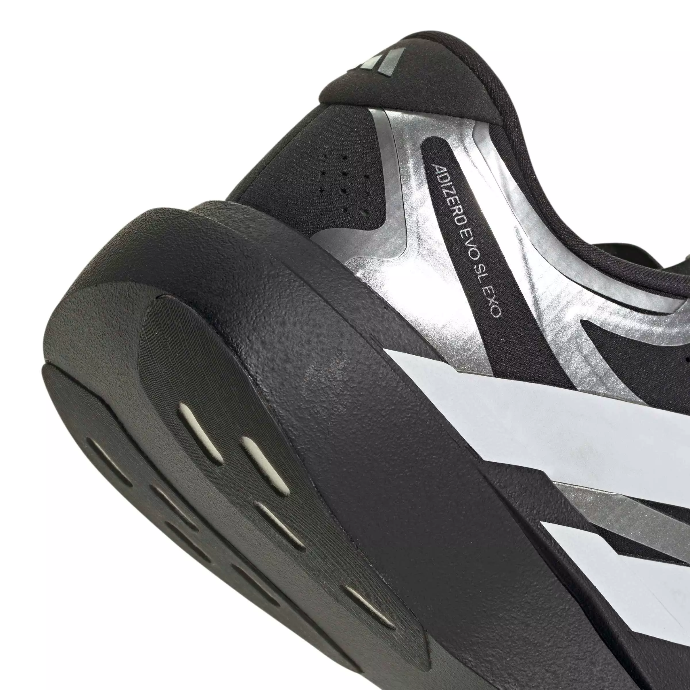 adidas Adizero EVO SL EXO "Core Black/Ftwr White/Iron Metallic" Men's Running Shoe - BLACK/WHITE/IRON