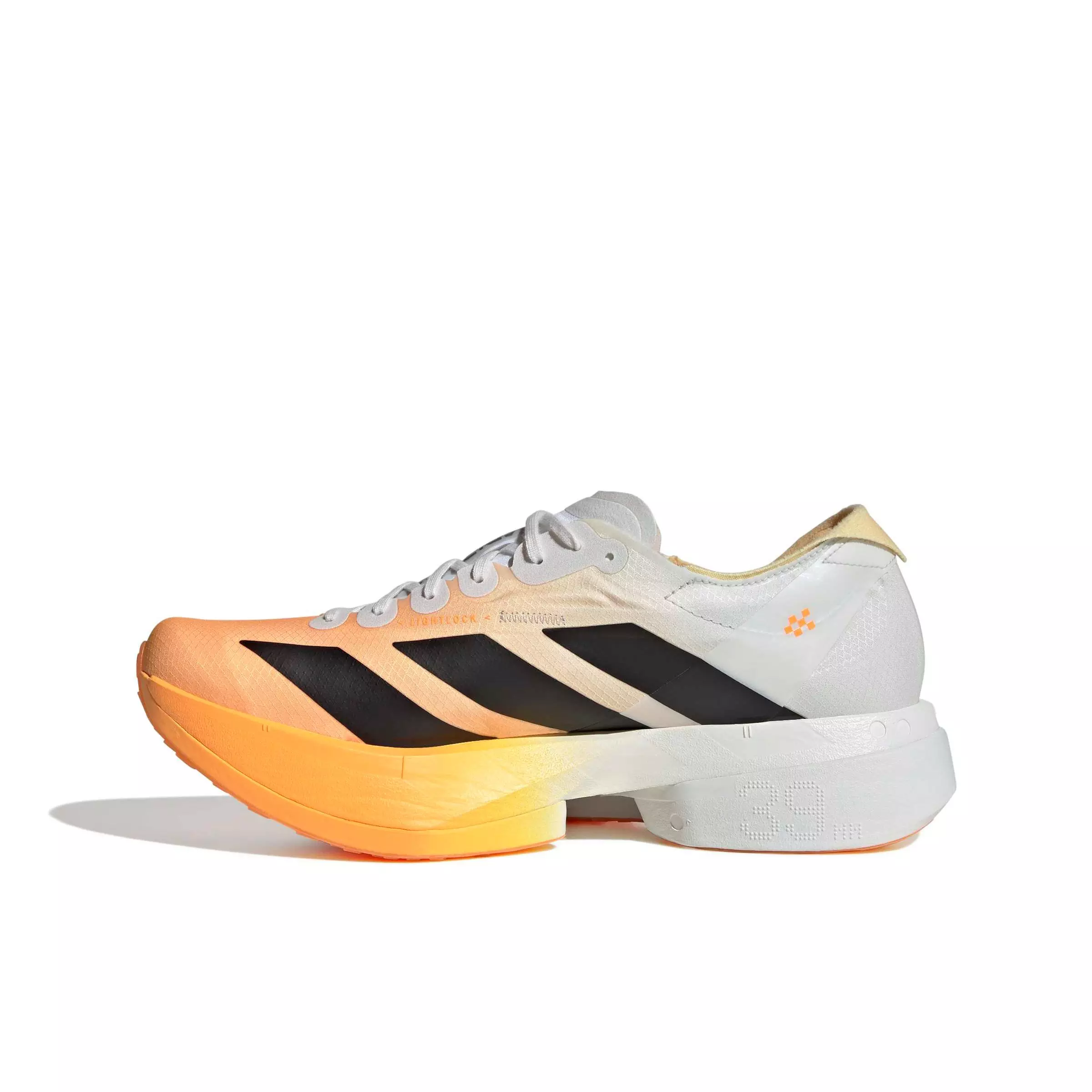 adidas Adizero Adios Pro 4 "Lucid Tangerine/Core Black/Crystal White" Men's Running Shoe - TANGERINE/BLACK/WHITE