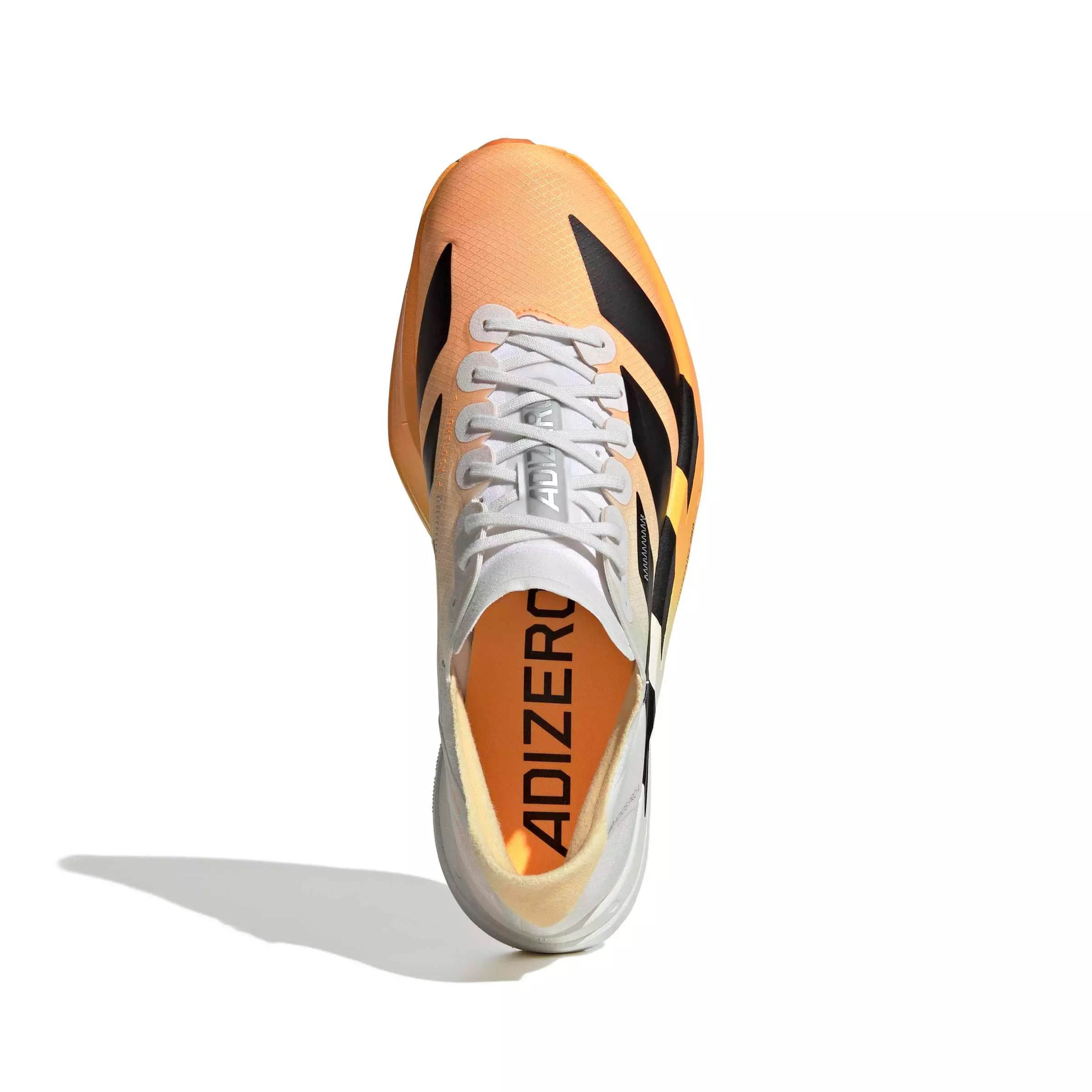 adidas Adizero Adios Pro 4 "Lucid Tangerine/Core Black/Crystal White" Men's Running Shoe - TANGERINE/BLACK/WHITE