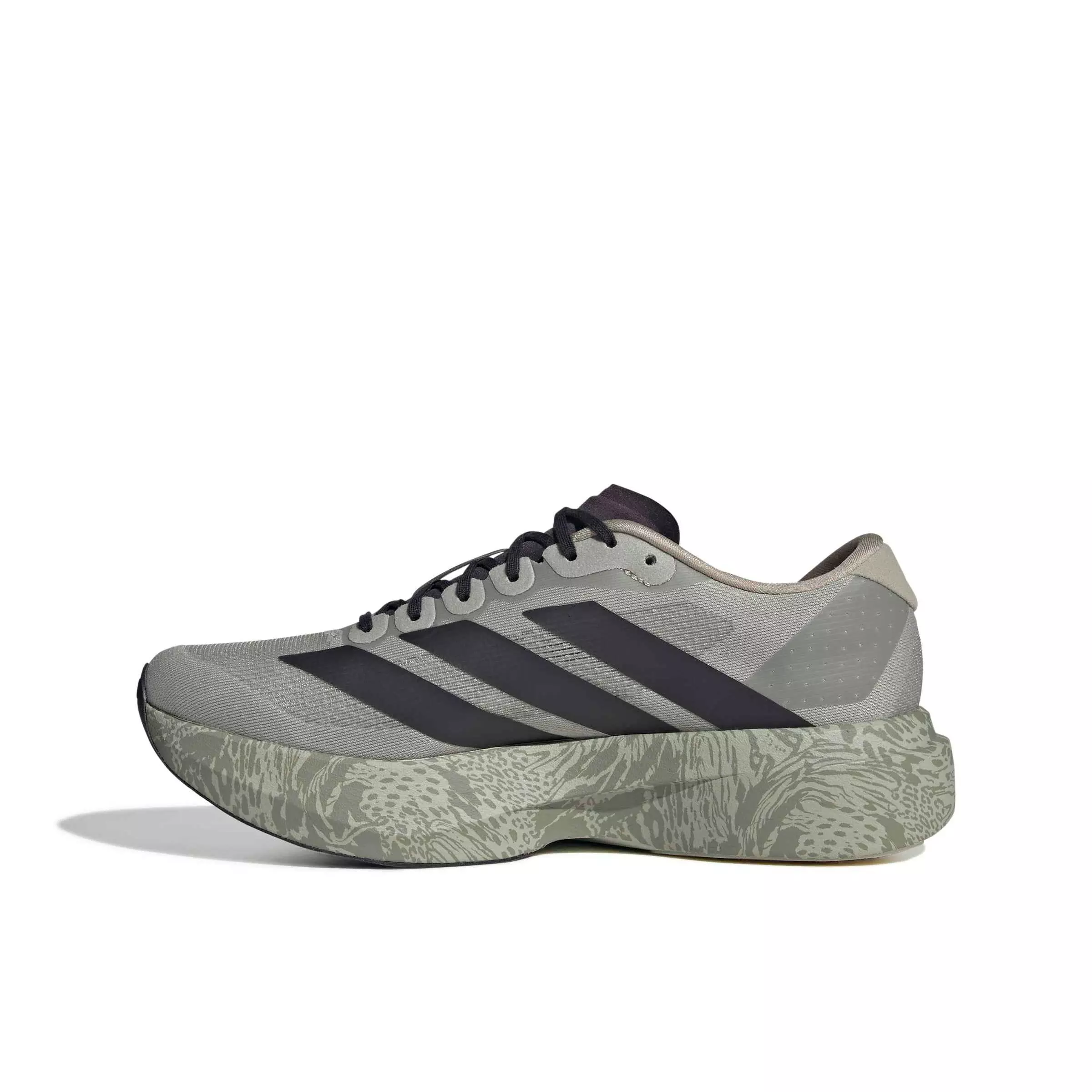 adidas Adizero EVO SL "Sesame/Aurora Black/Silver Pebble" Men's Running Shoe - SESAME/BLACK/SILVER