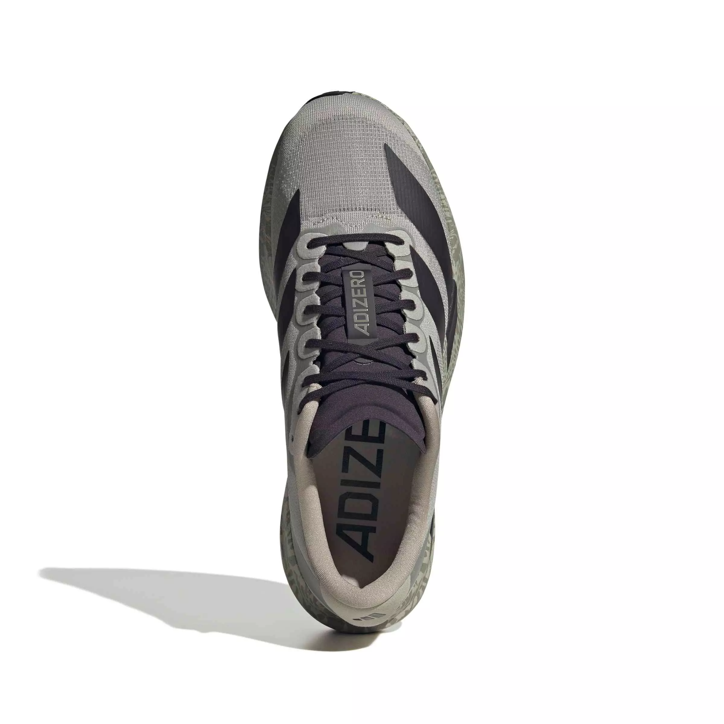 adidas Adizero EVO SL "Sesame/Aurora Black/Silver Pebble" Men's Running Shoe - SESAME/BLACK/SILVER