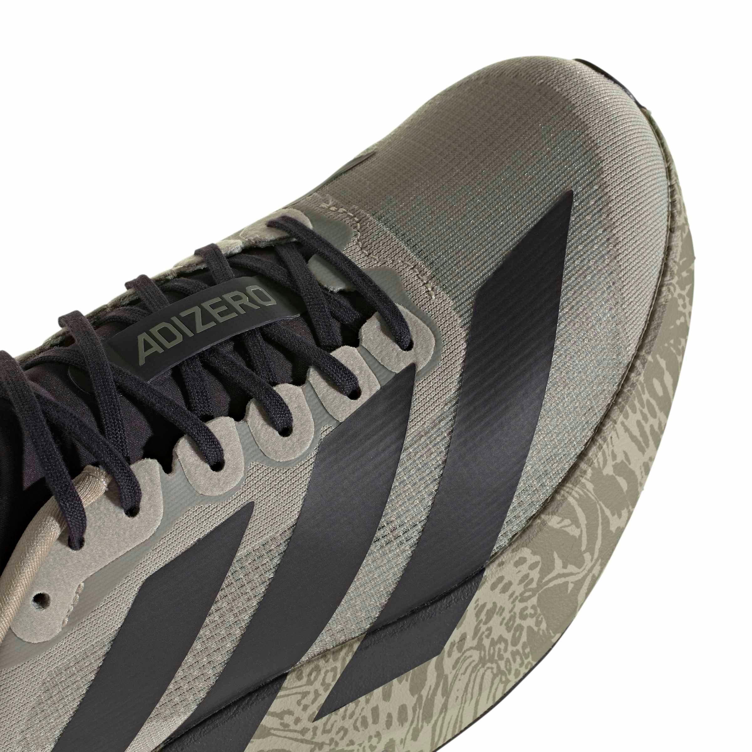 adidas Adizero EVO SL "Sesame/Aurora Black/Silver Pebble" Men's Running Shoe - SESAME/BLACK/SILVER