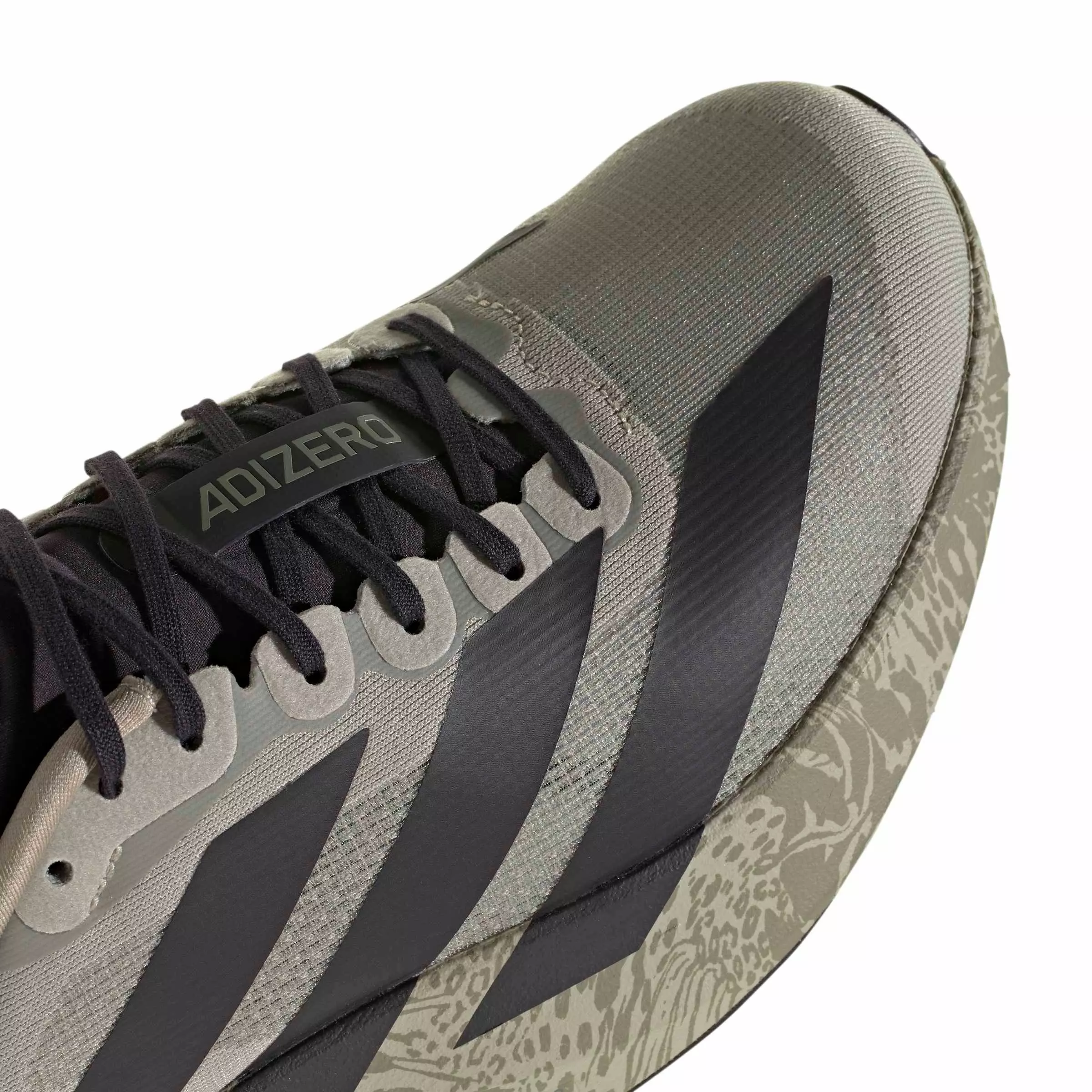 adidas Adizero EVO SL "Sesame/Aurora Black/Silver Pebble" Men's Running Shoe - SESAME/BLACK/SILVER