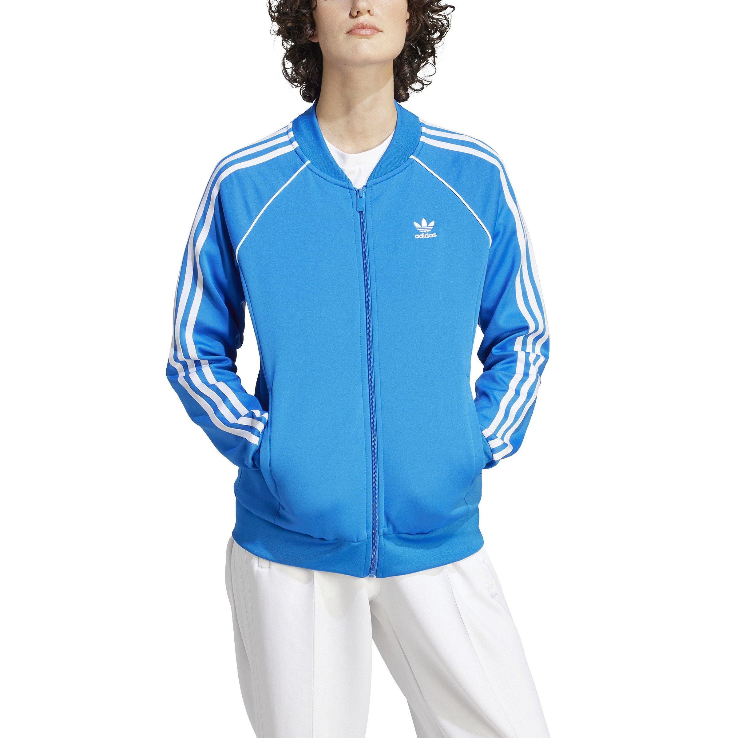 adidas Women's Adicolor Classics SST Track Top - BLUE Thumbnail View 1