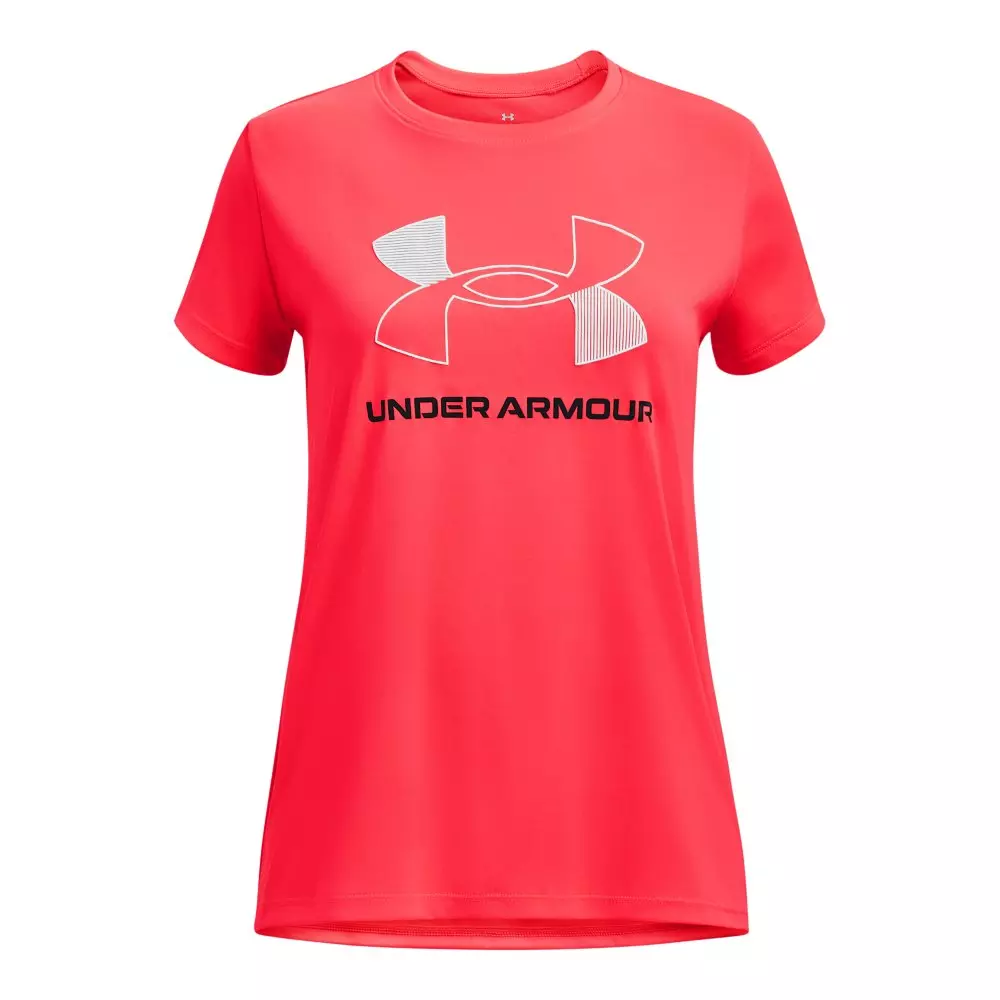 Under Armour Big Girls' Tech Big Logo Short Sleeve - Beta - BETA