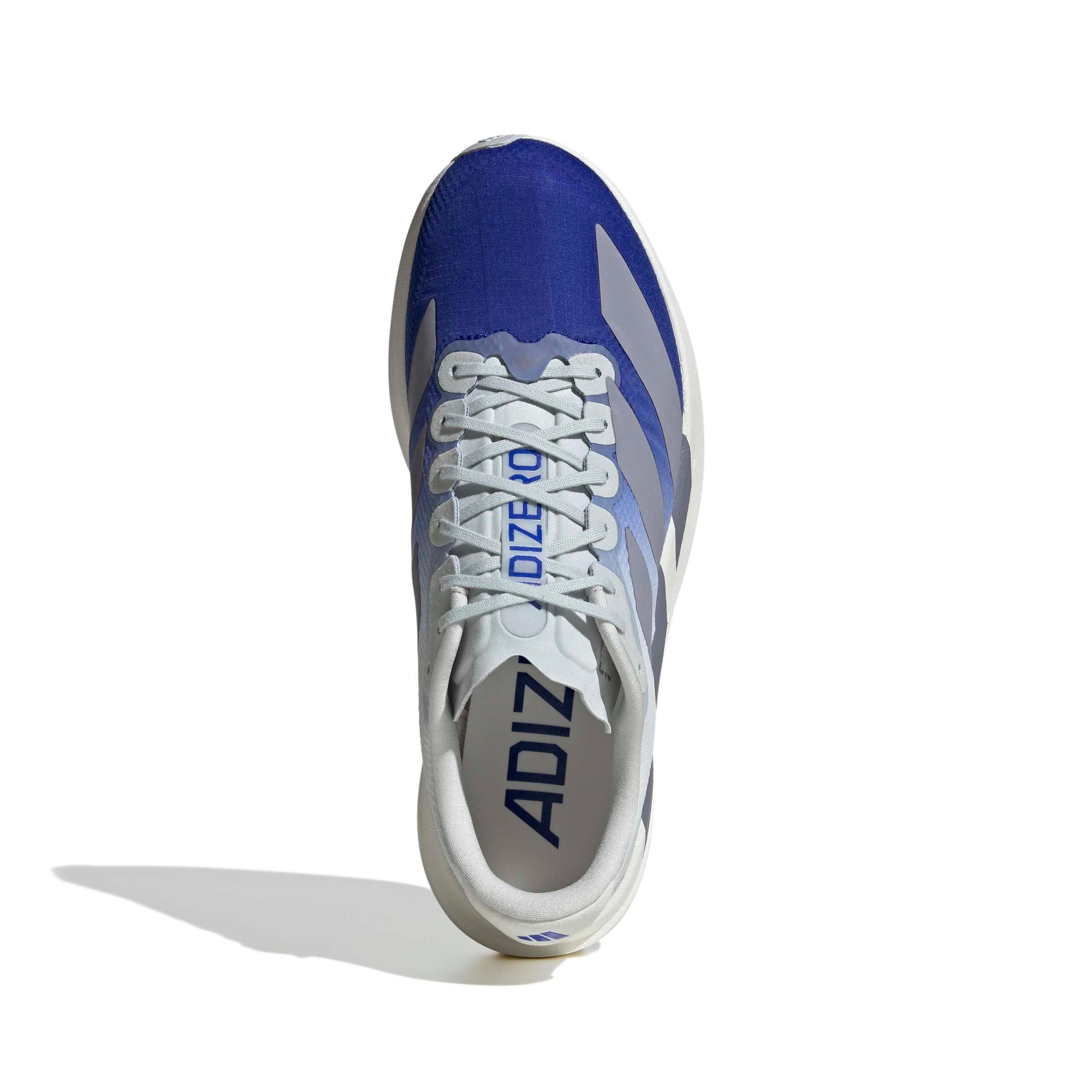 adidas Adizero EVO SL "Lucid Blue/Slate/Crystal White" Men's Running Shoe - BLUE/SLATE/WHITE