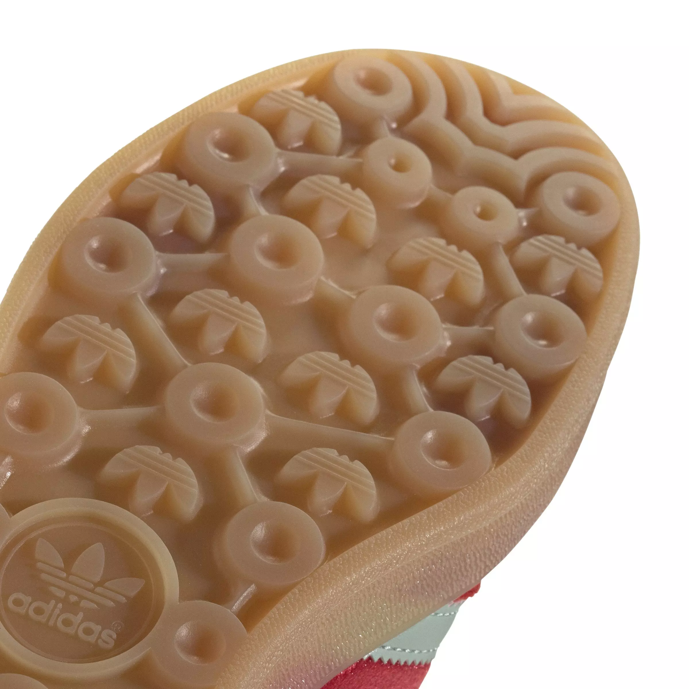 adidas Originals Gazelle "Better Scarlet/Hazy Green/Gum 3" Women's Shoe - SCARLET/GREEN/GUM