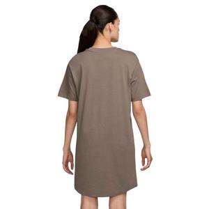 Nike Women's Sportswear Chill Knit Oversized T-Shirt Dress - Brown