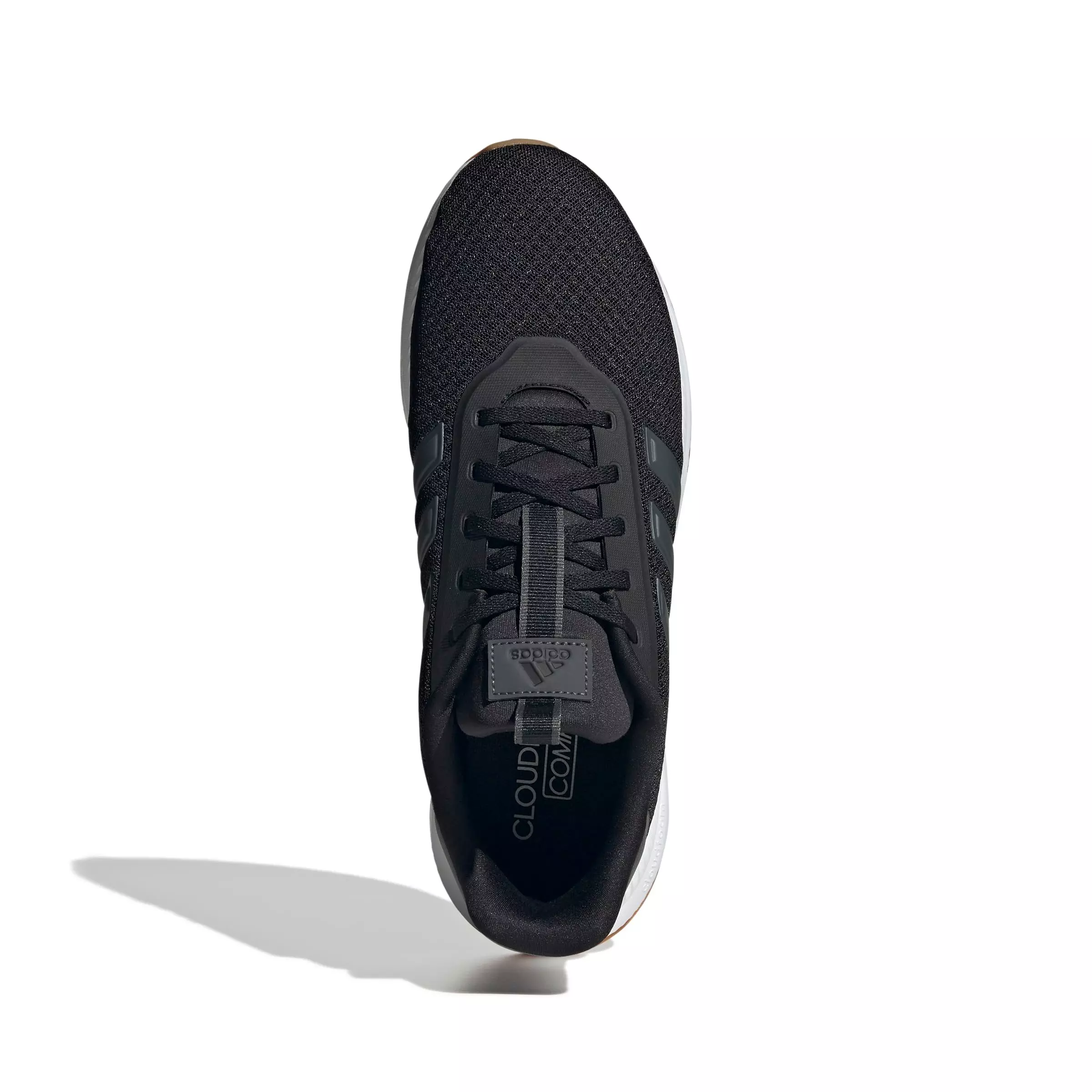 adidas X_PLRPATH "Core Black/Grey Six/Gum 10" Men's Wide Shoe - BLACK/GREY/GUM
