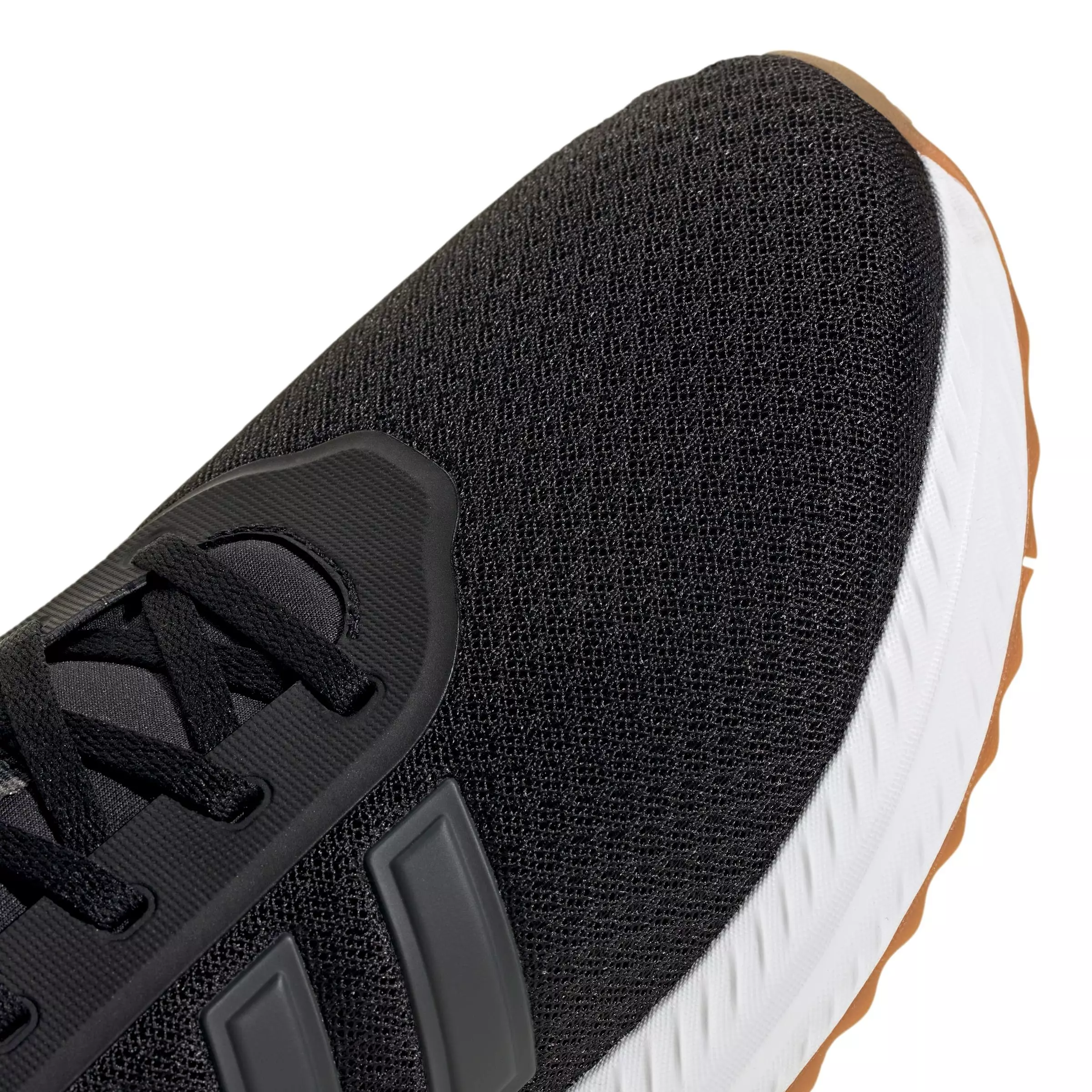 adidas X_PLRPATH "Core Black/Grey Six/Gum 10" Men's Wide Shoe - BLACK/GREY/GUM