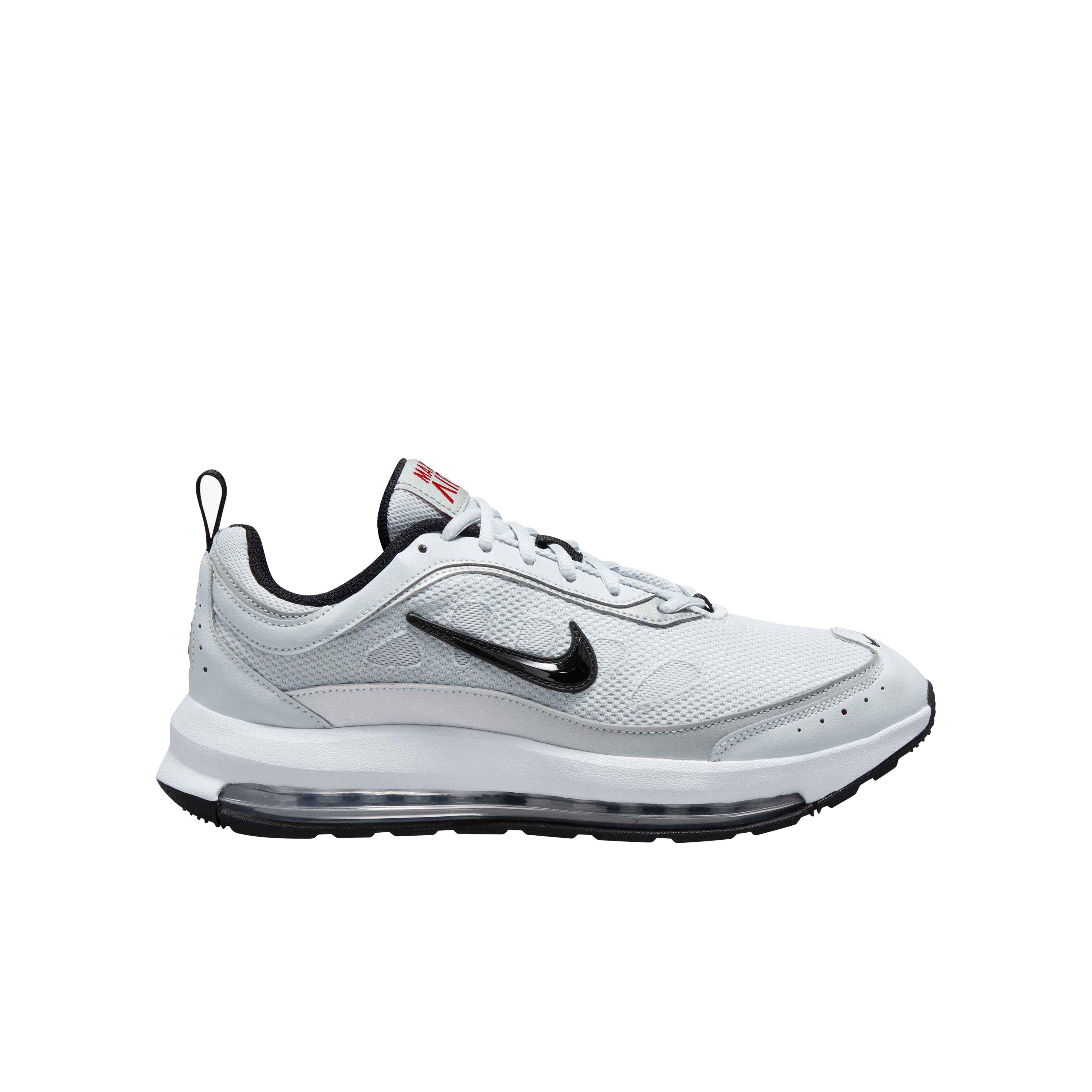 Nike Air Max Ap Pure Platinum Black White University Red Grade School Boys Shoe Hibbett City Gear