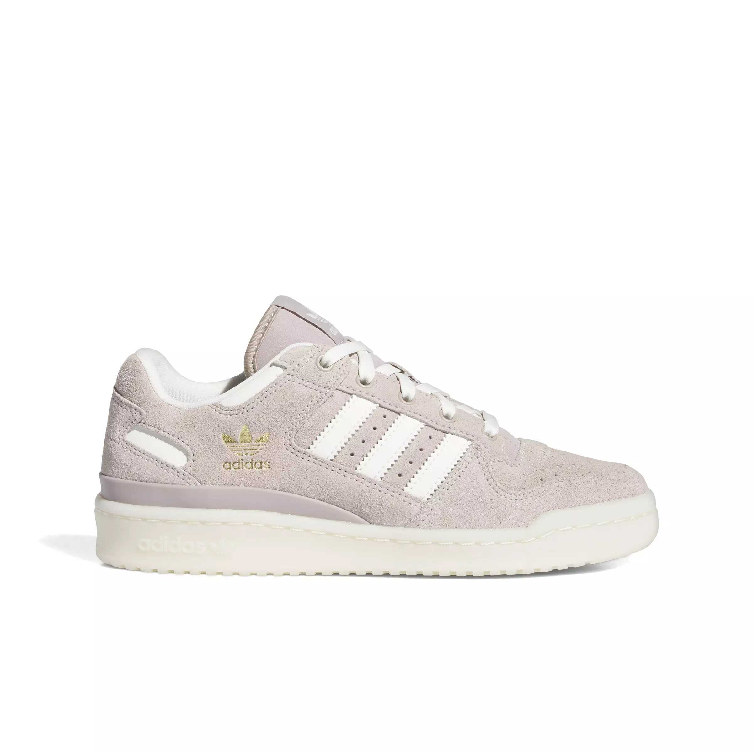 adidas Forum Low CL "Vapour Grey/Ivory/Sand Strata" Women's Shoe - GREY/IVORY/SAND