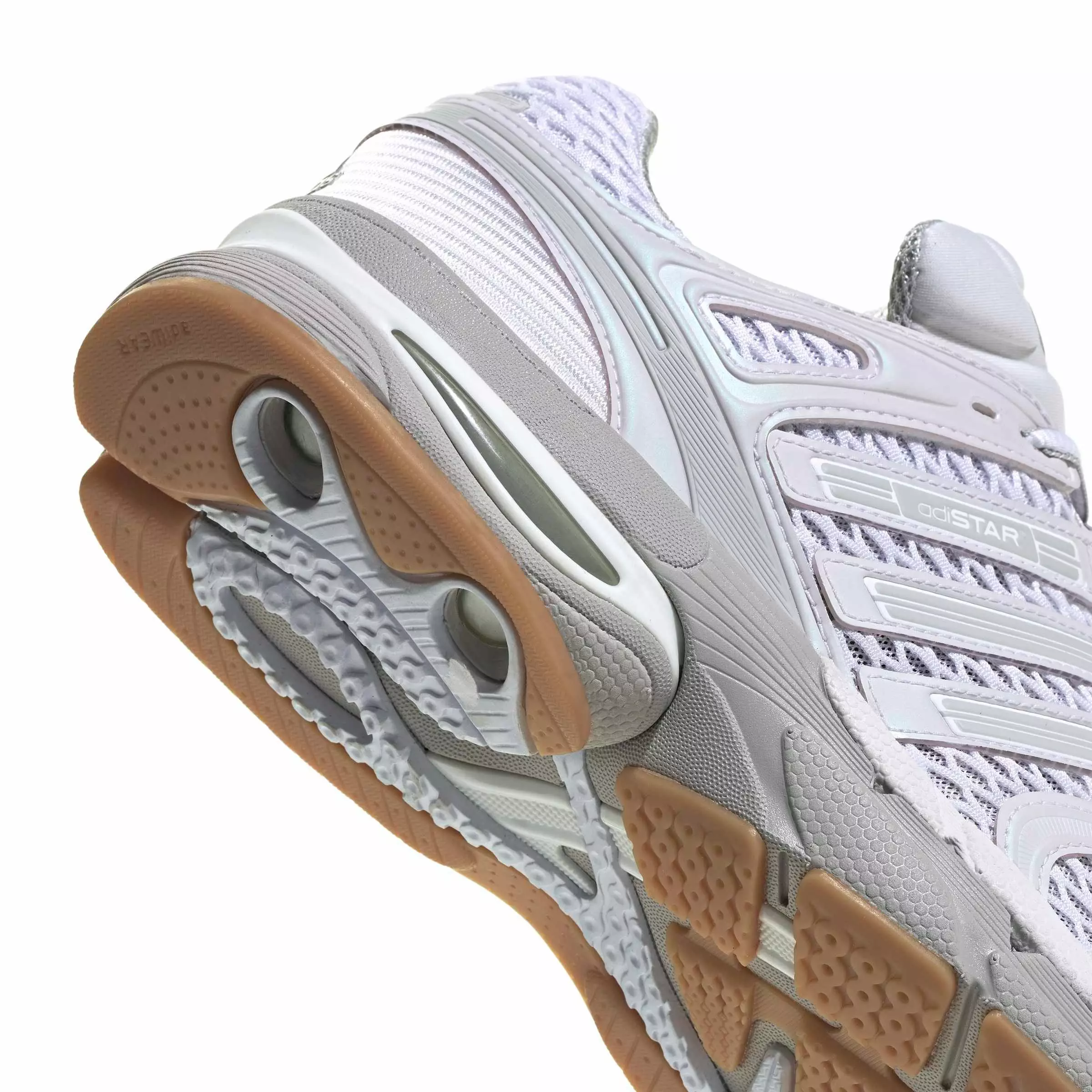 adidas Originals Adistar Control 5 "Ftwr White/Grey One/Gum 4" Men's Shoe - WHITE/GREY/GUM