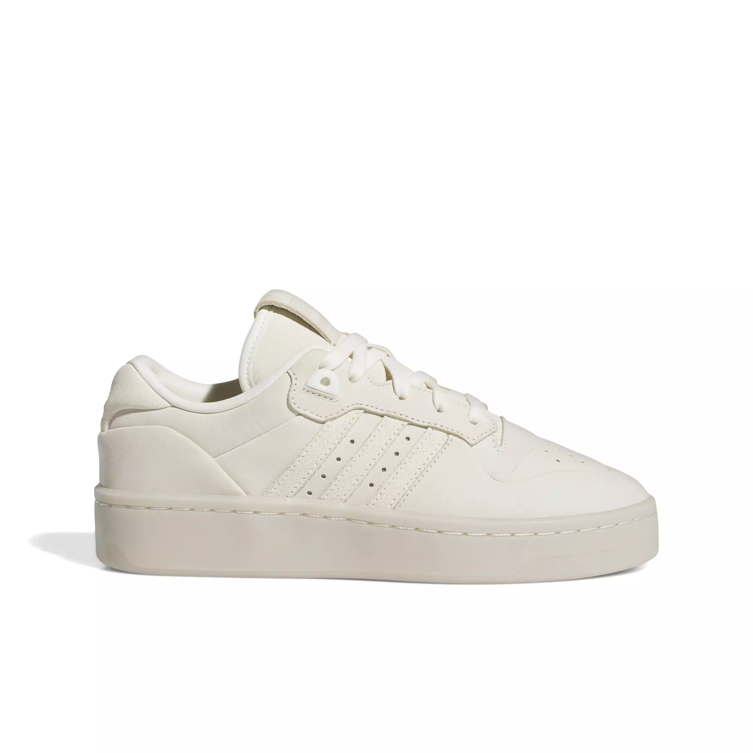 adidas Originals Rivalry Low Lux "Cream White/Cream White/Alumina" Women's Shoe - CREAM/CREAM/ALUMINA