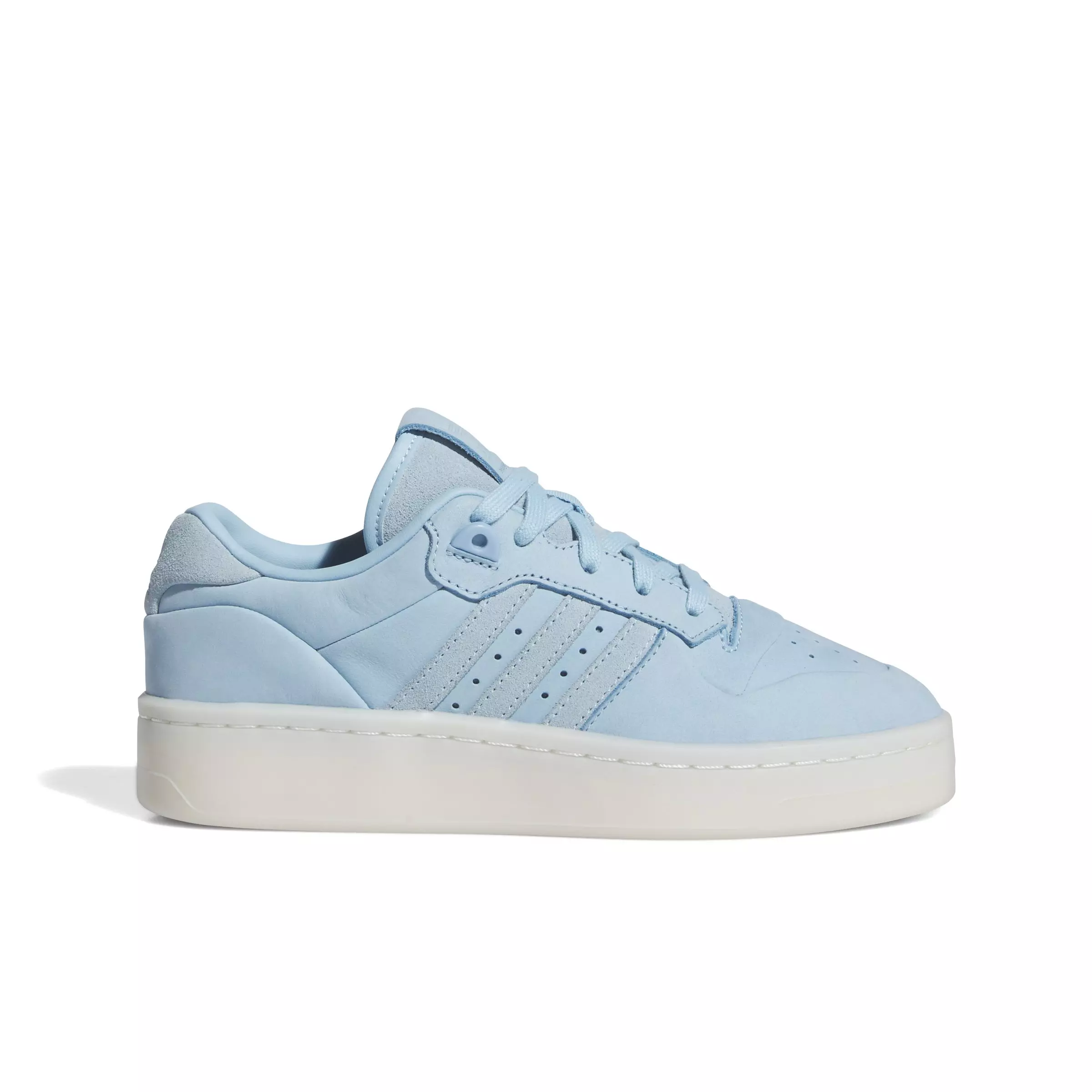 adidas Originals Rivalry Low Lux "Clear Blue/Clear Blue/Ivory" Women's Shoe - BLUE/BLUE/IVORY